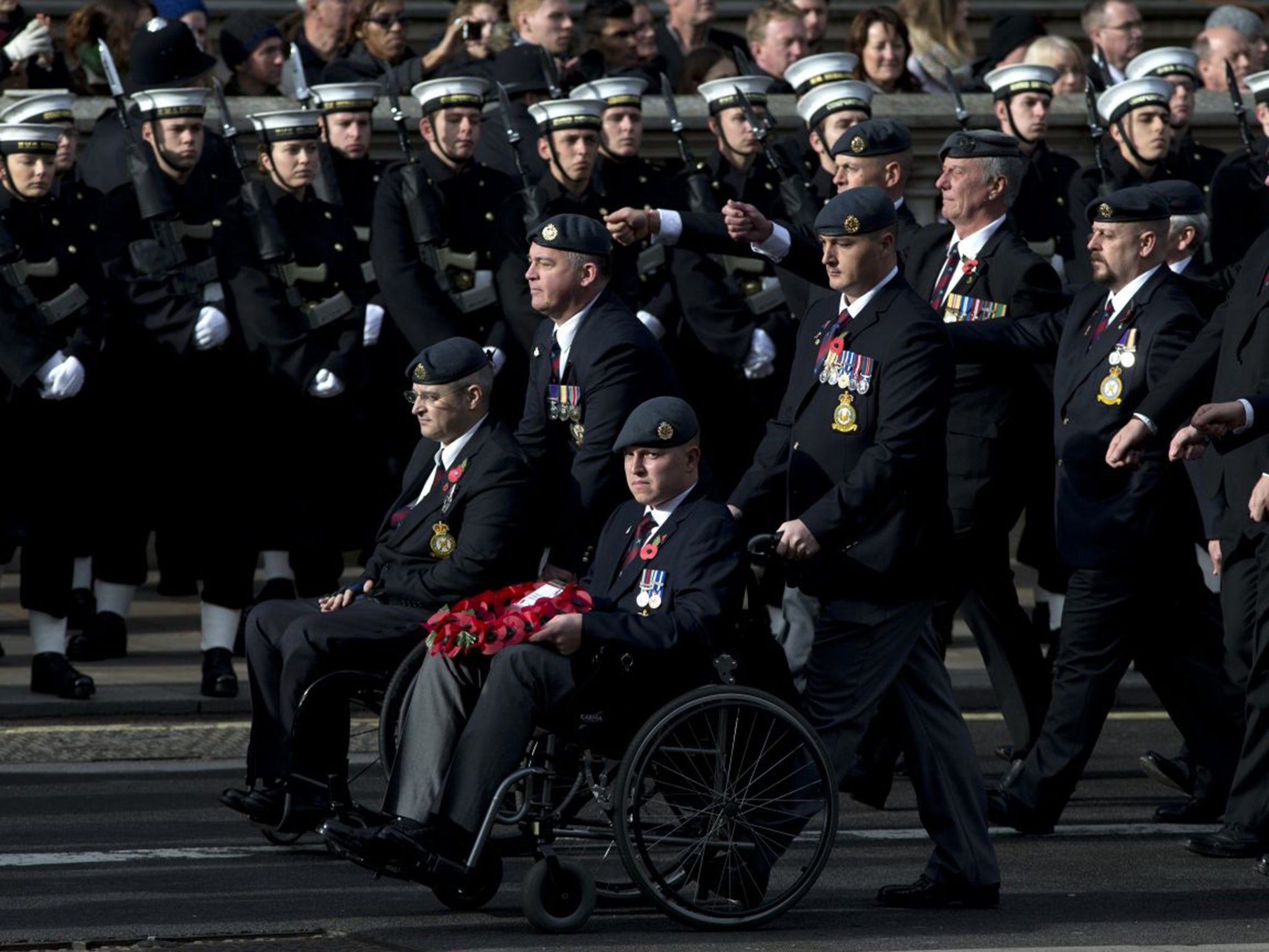 The 2014 Remembrance Day ceremony