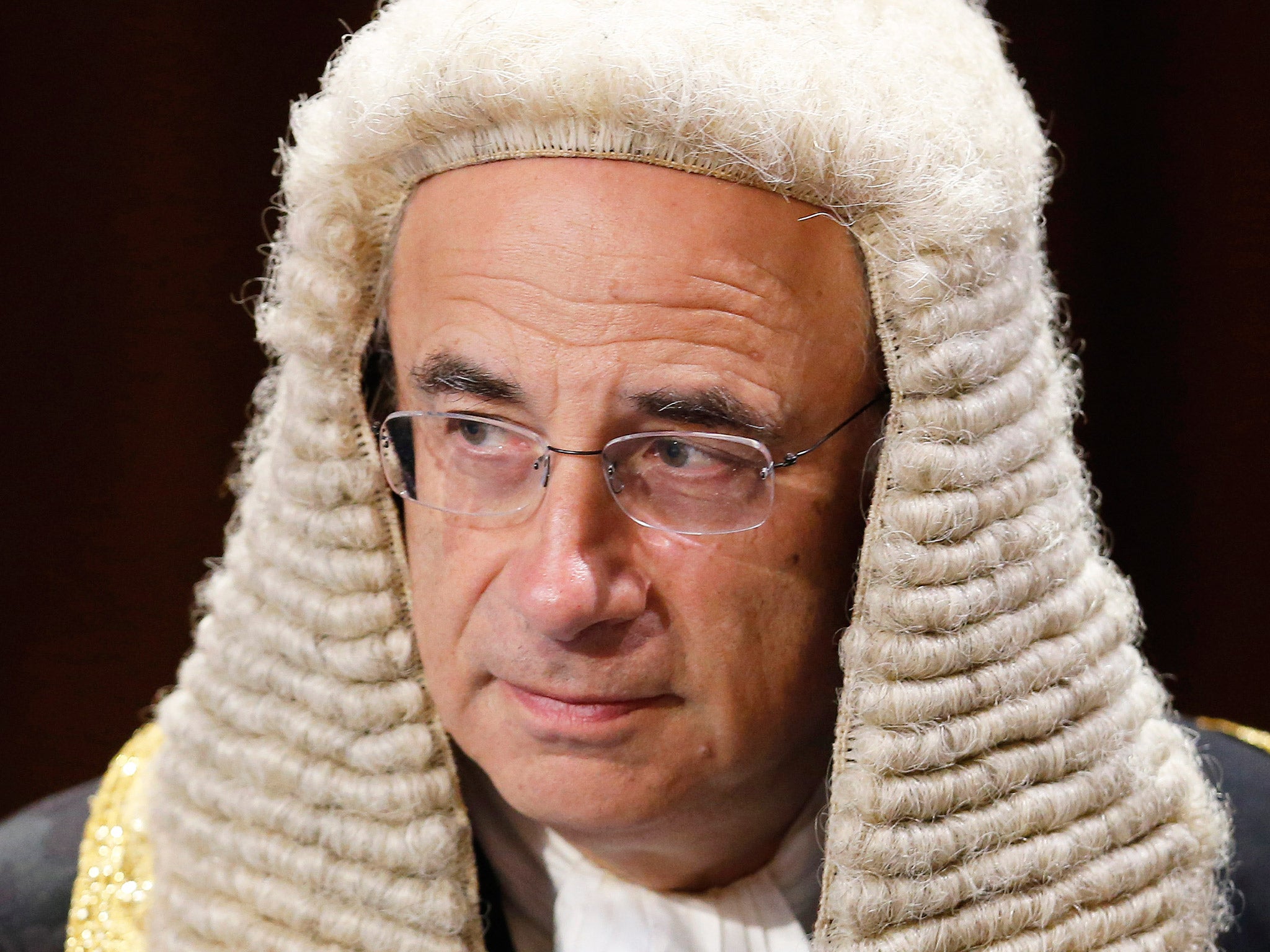 Lord Justice Leveson believes quotas are 'demeaning'