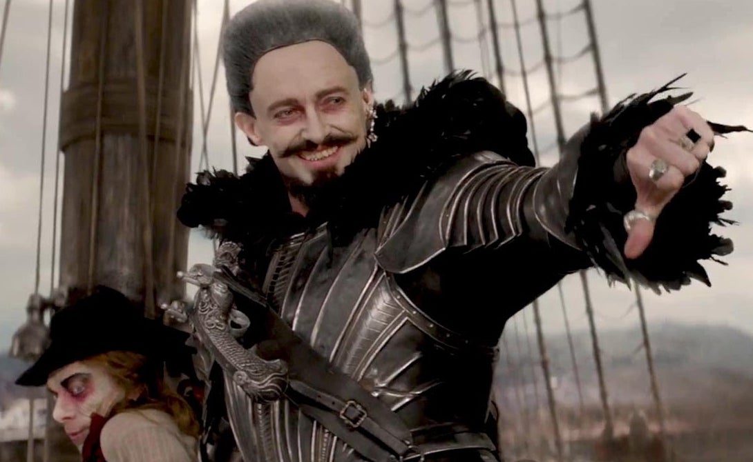 Hugh Jackman as Hook in Pan