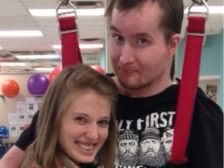 Lauren and Joel Jackson share their first dance