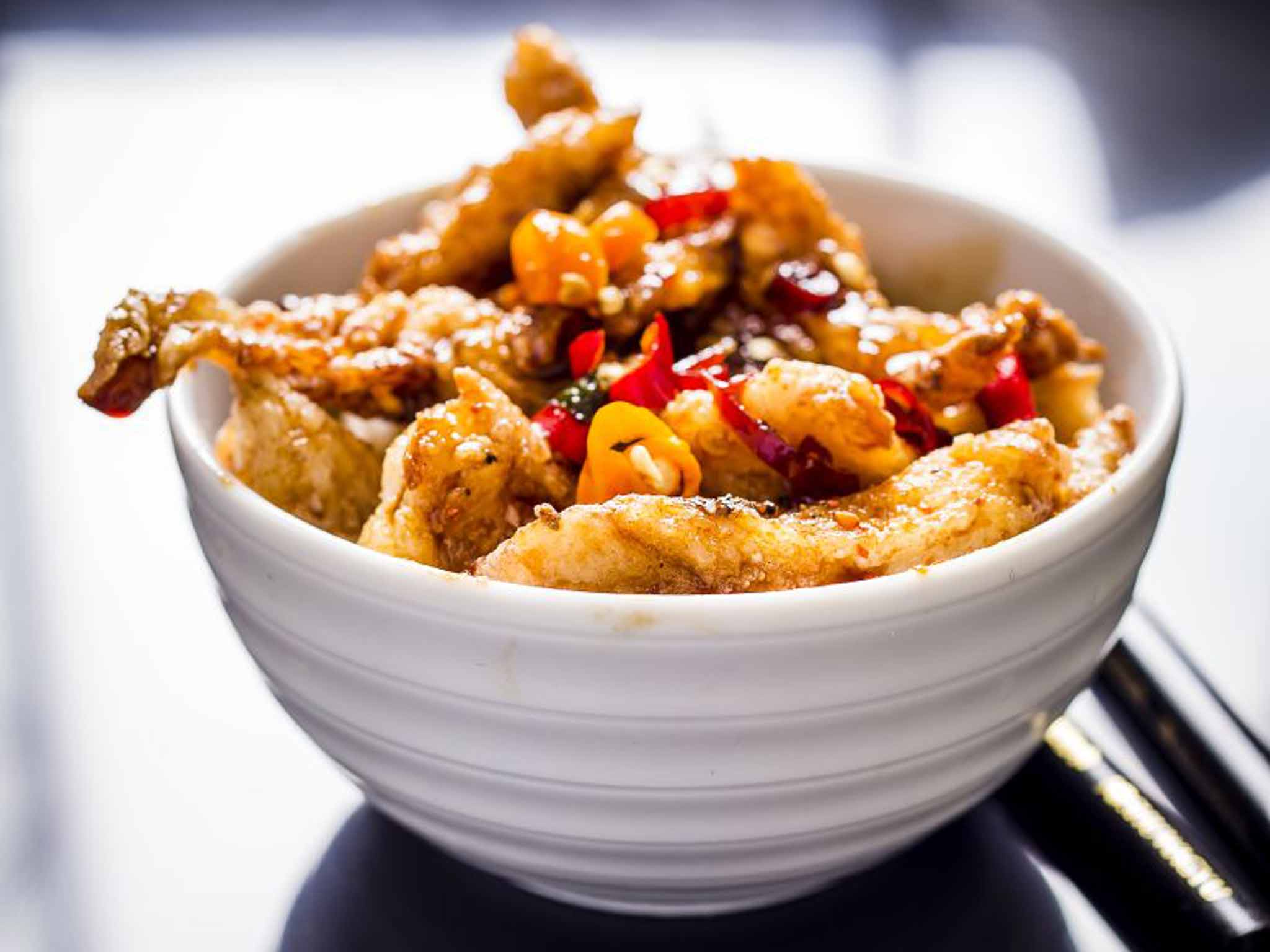 Chinese crispy shredded chicken