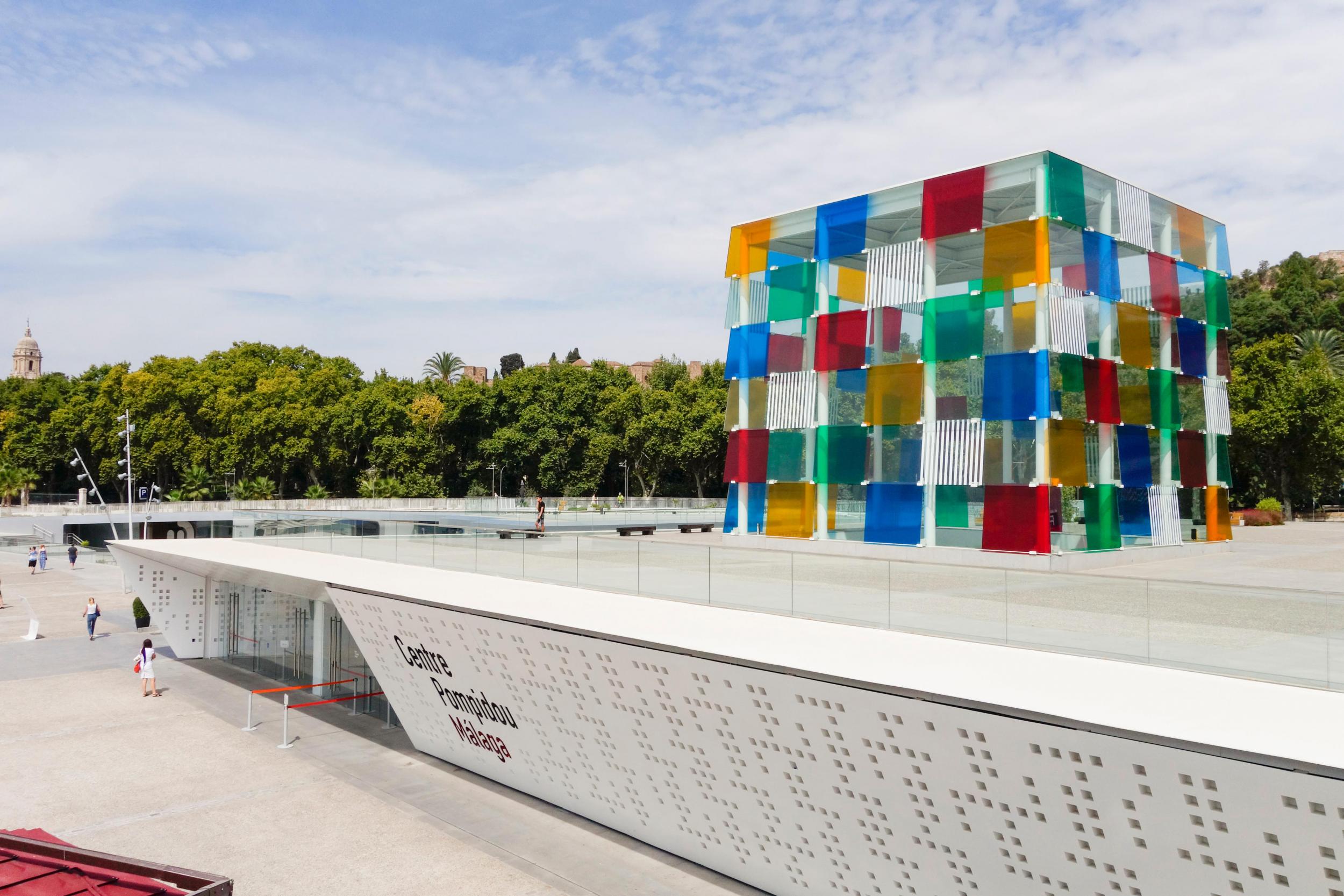 Leading light: the Centre Pompidou’s first international outpost is located in Malaga ALAMY