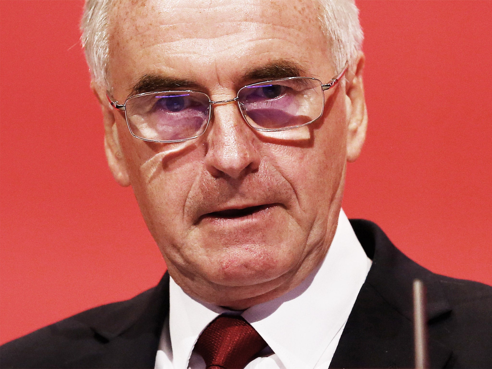 John McDonnell insisted democracy 'should not be mistaken for division'