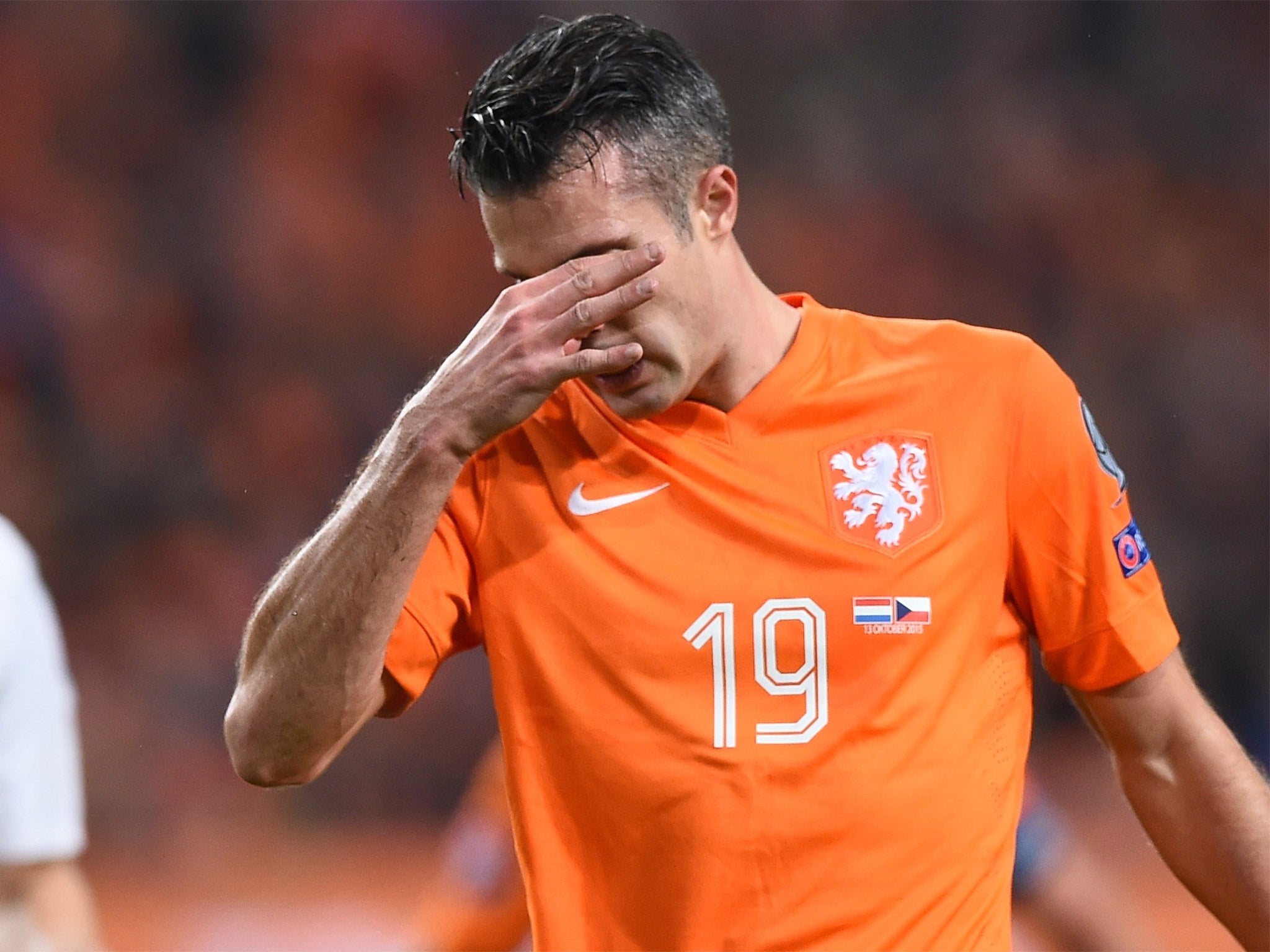 Robin van Persie is one of the Netherlands' fading stars