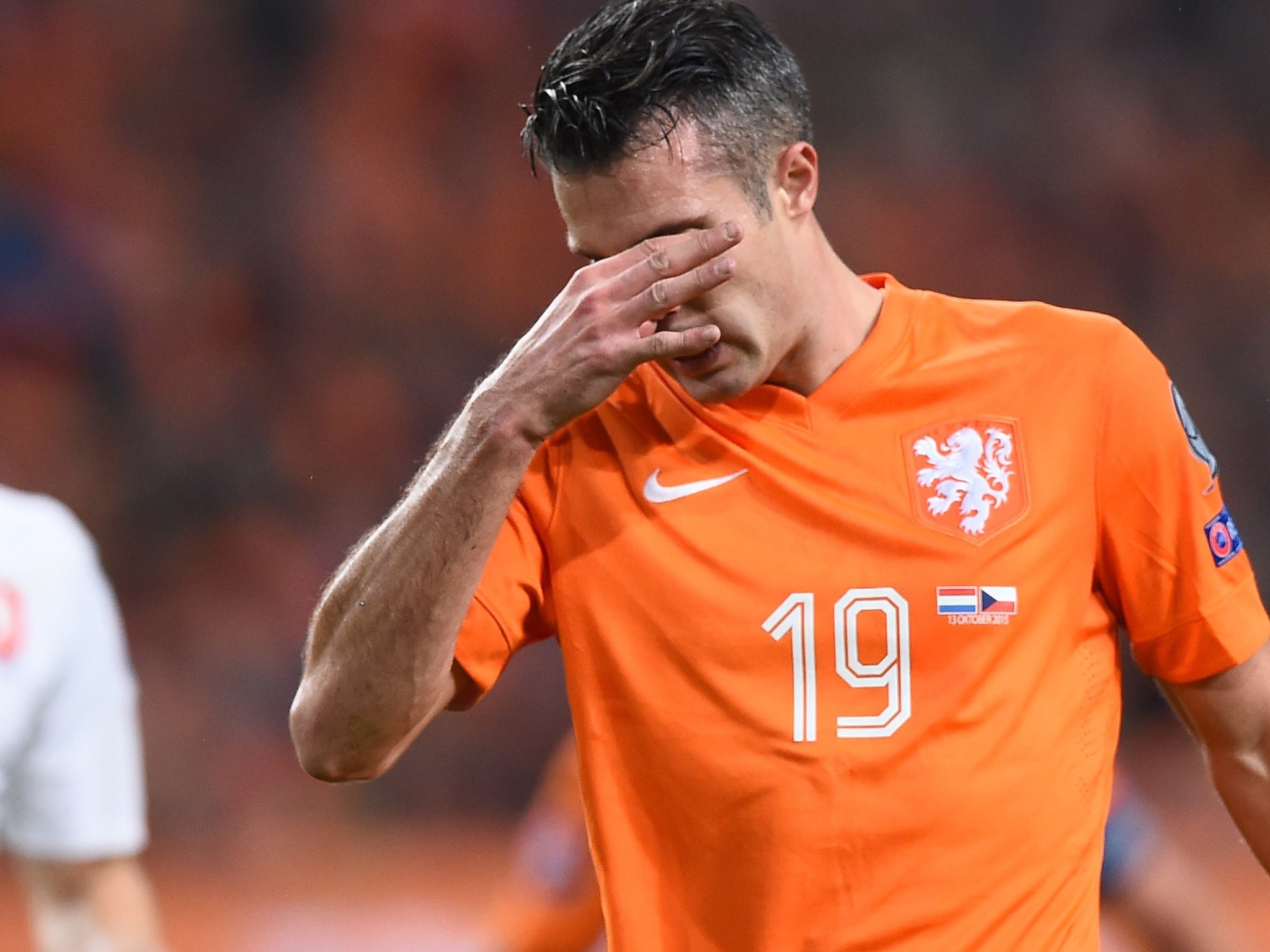 Robin van Persie has also been dropped for the Netherlands