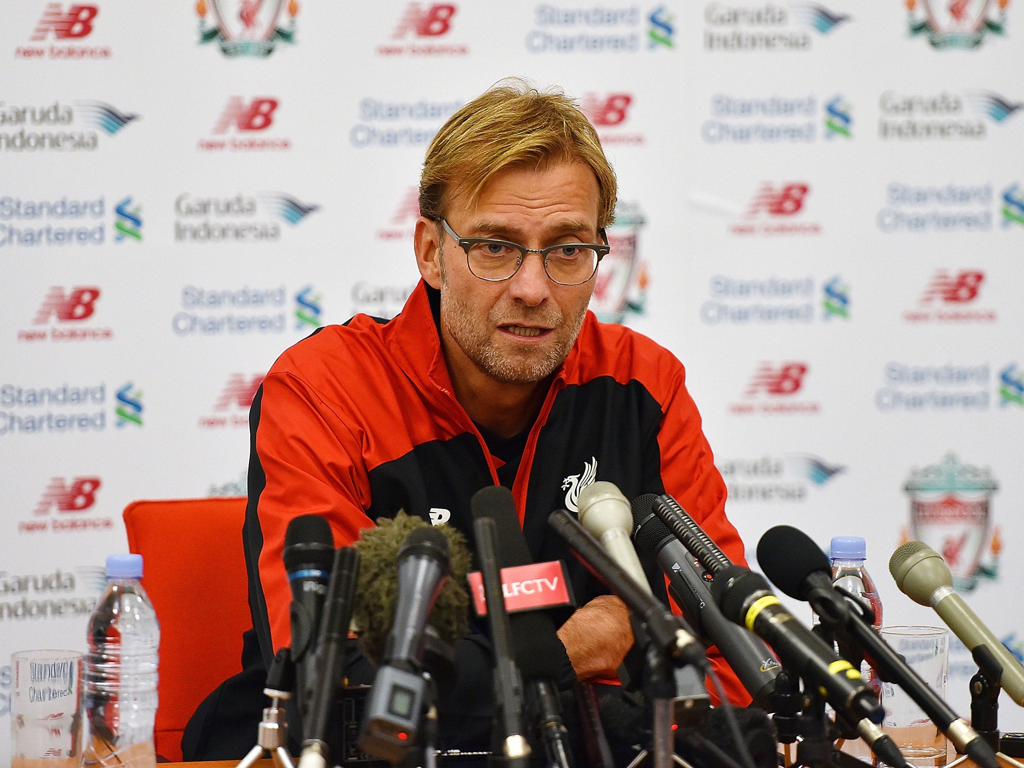 Liverpool manager Jurgen Klopp