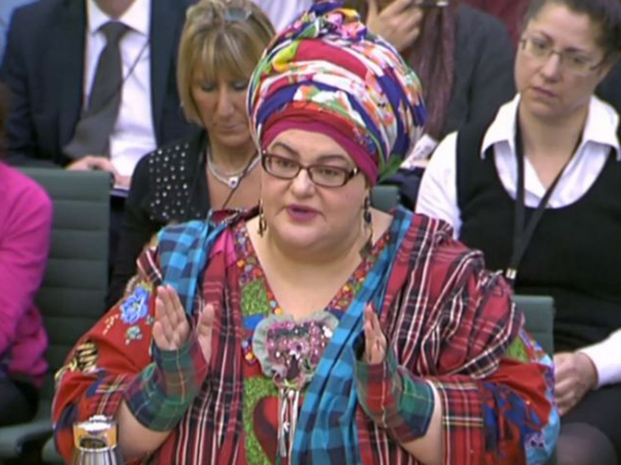 Kids Company founder Camila Batmanghelidjh felt shouting would not improve matters