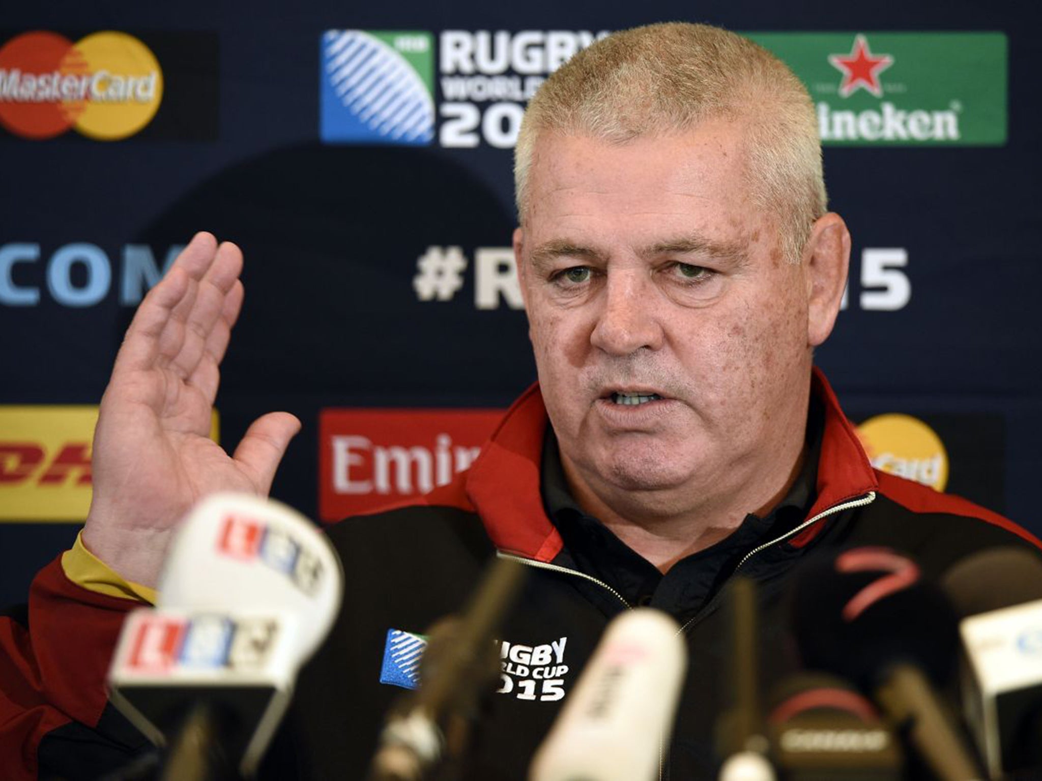 Warren Gatland revealed that the Welsh coaching staff had been critical about the players’ decision-making this week