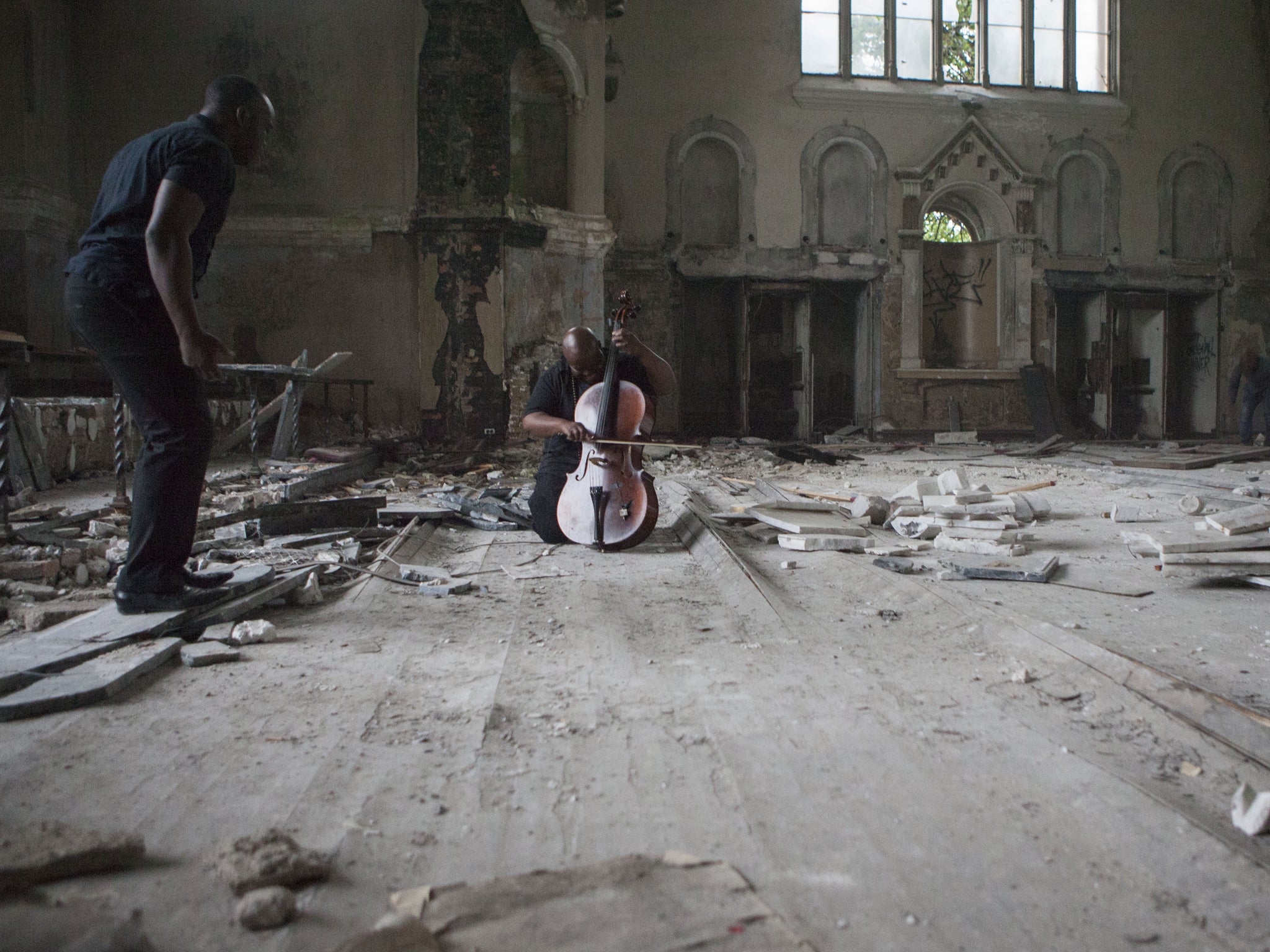 Theaster Gates: Black Monks, St. Lawrence Church, Performance