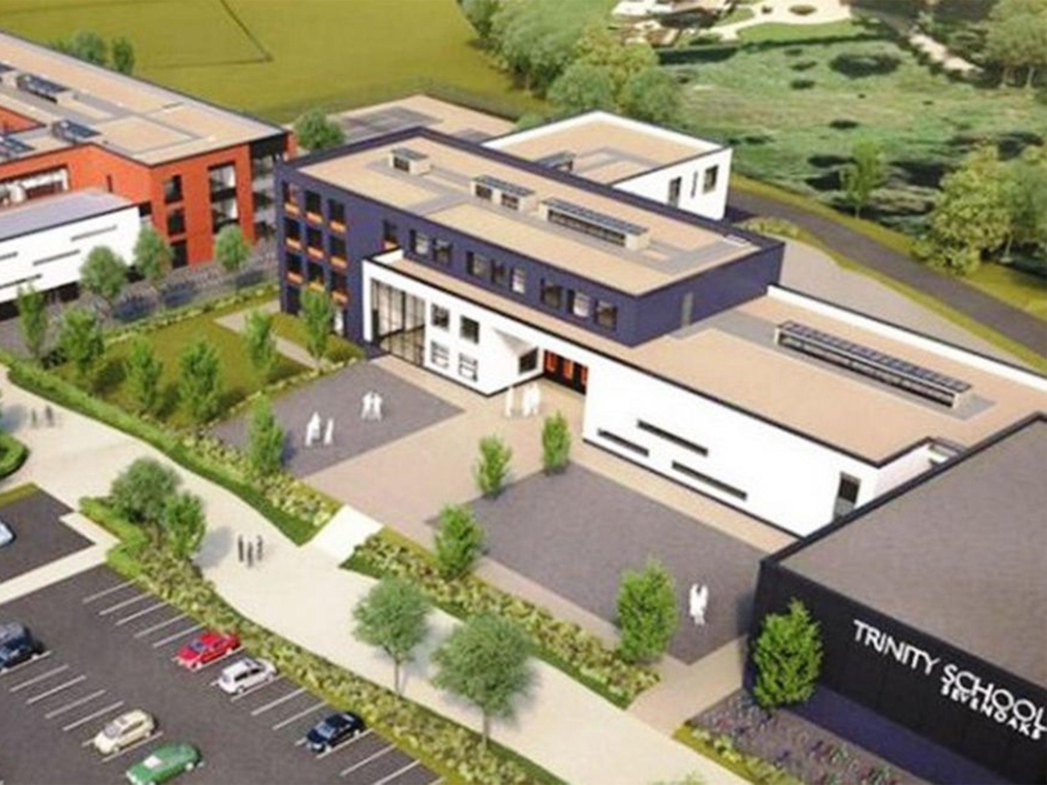 Artists impression of a new grammar school in Sevenoaks. A number of grammar schools are reportedly being planned across England after the Government gave the go-ahead to the first "new" selective school in 50 years.