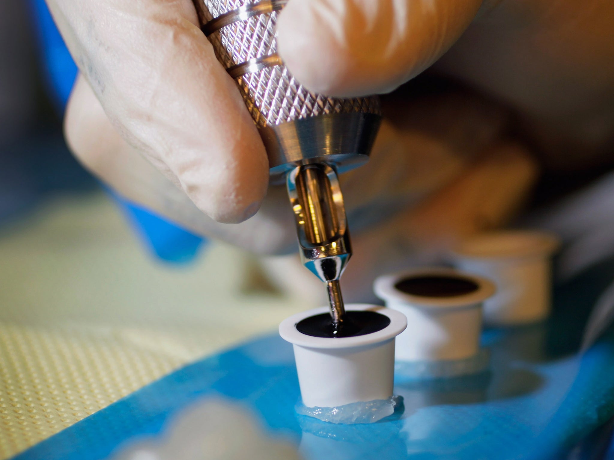 Ms Tumilty was sent home on her first day of work when staff objected to her tattoos