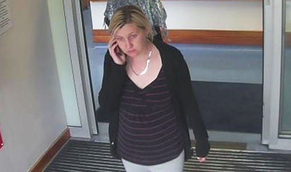 CCTV footage released by the police shows Anna Chudy leaving hospital on Friday