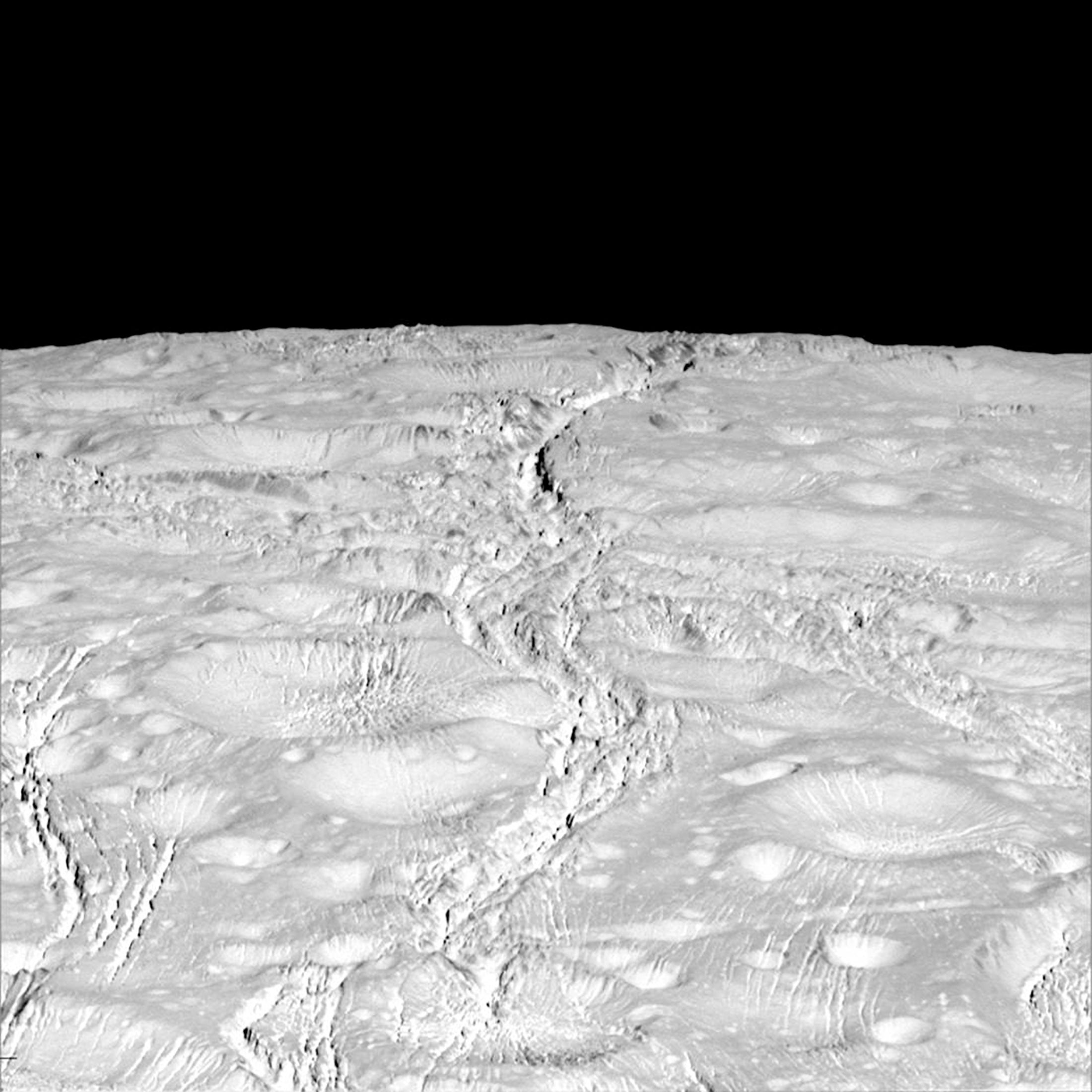 New images of Saturn's sixth largest moon Enceladus