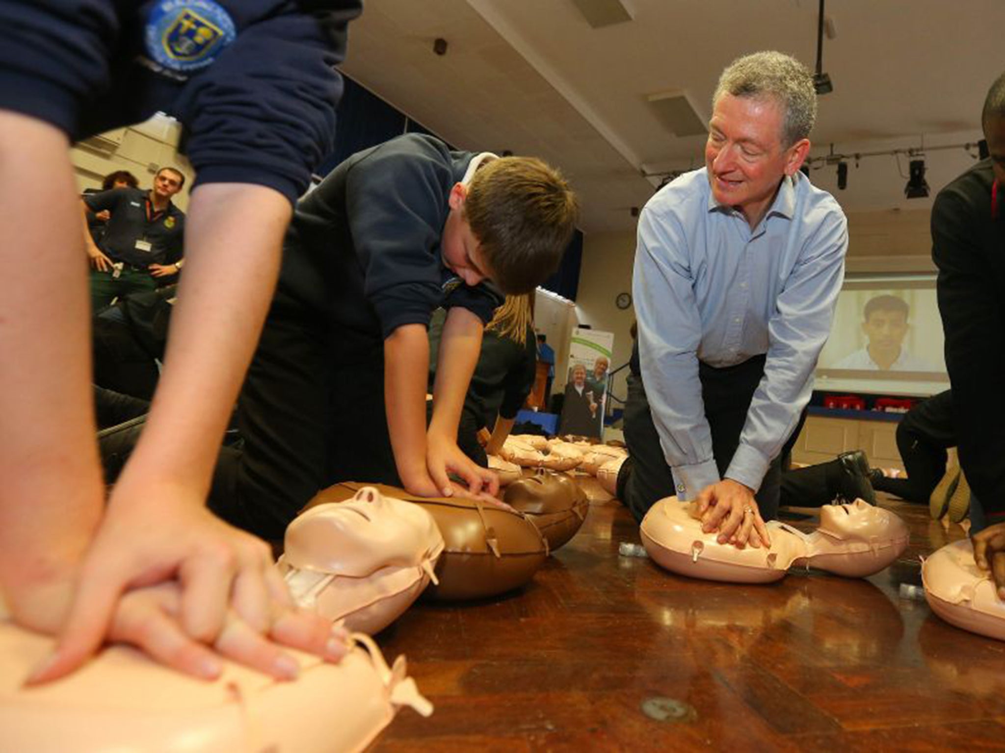 More than 30,000 cardiac arrests happen each year outside of hospital, but 62 per cent of people would not know how to help