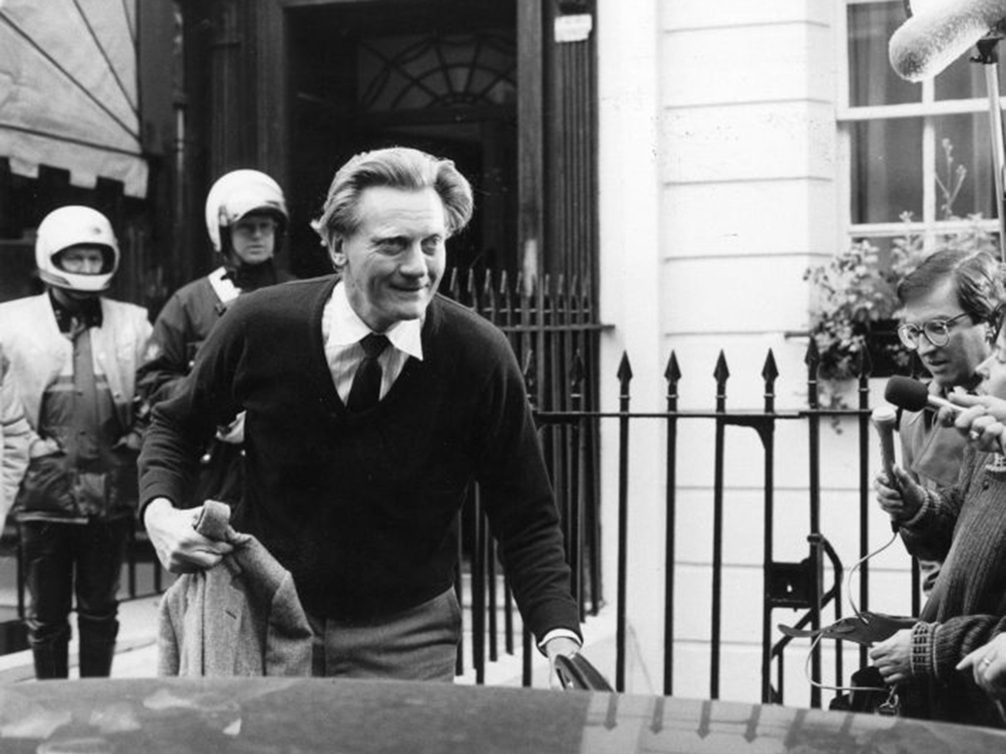 Michael Heseltine quit three days after the letter became public