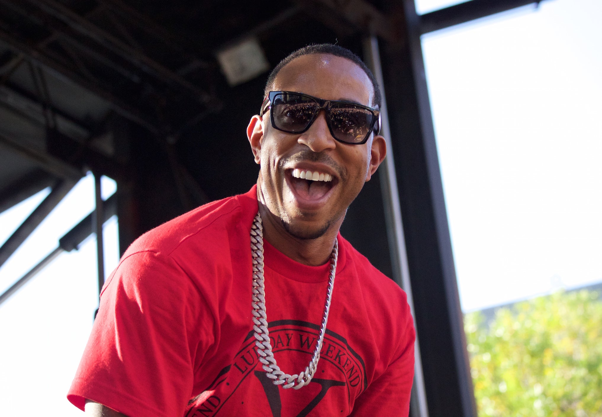 Ludacris performs at the Fashion Meets Music Festival in Columbus, Ohio.