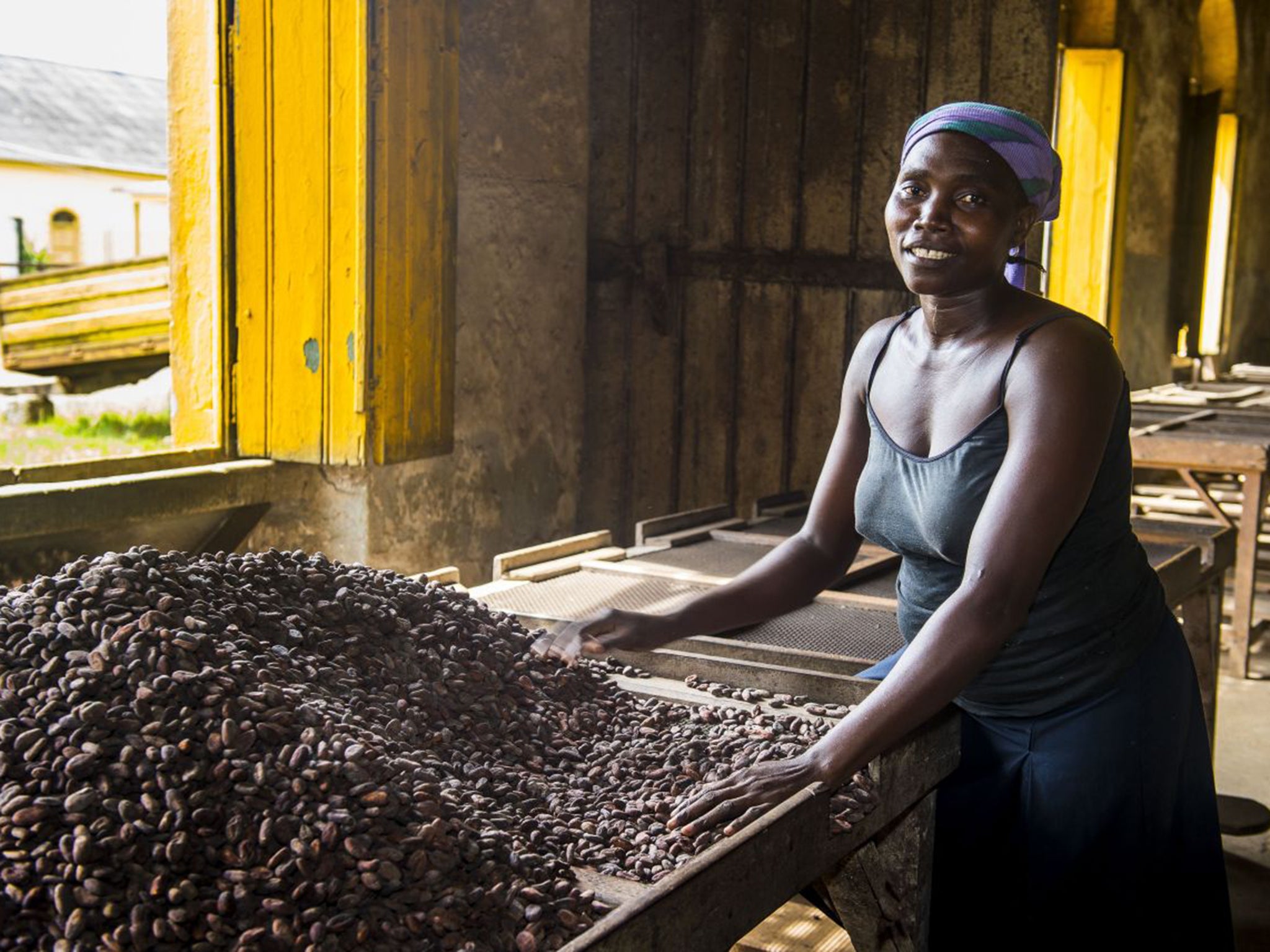 With an economy based on cocoa, the government knows it is taking a big risk with its development plans