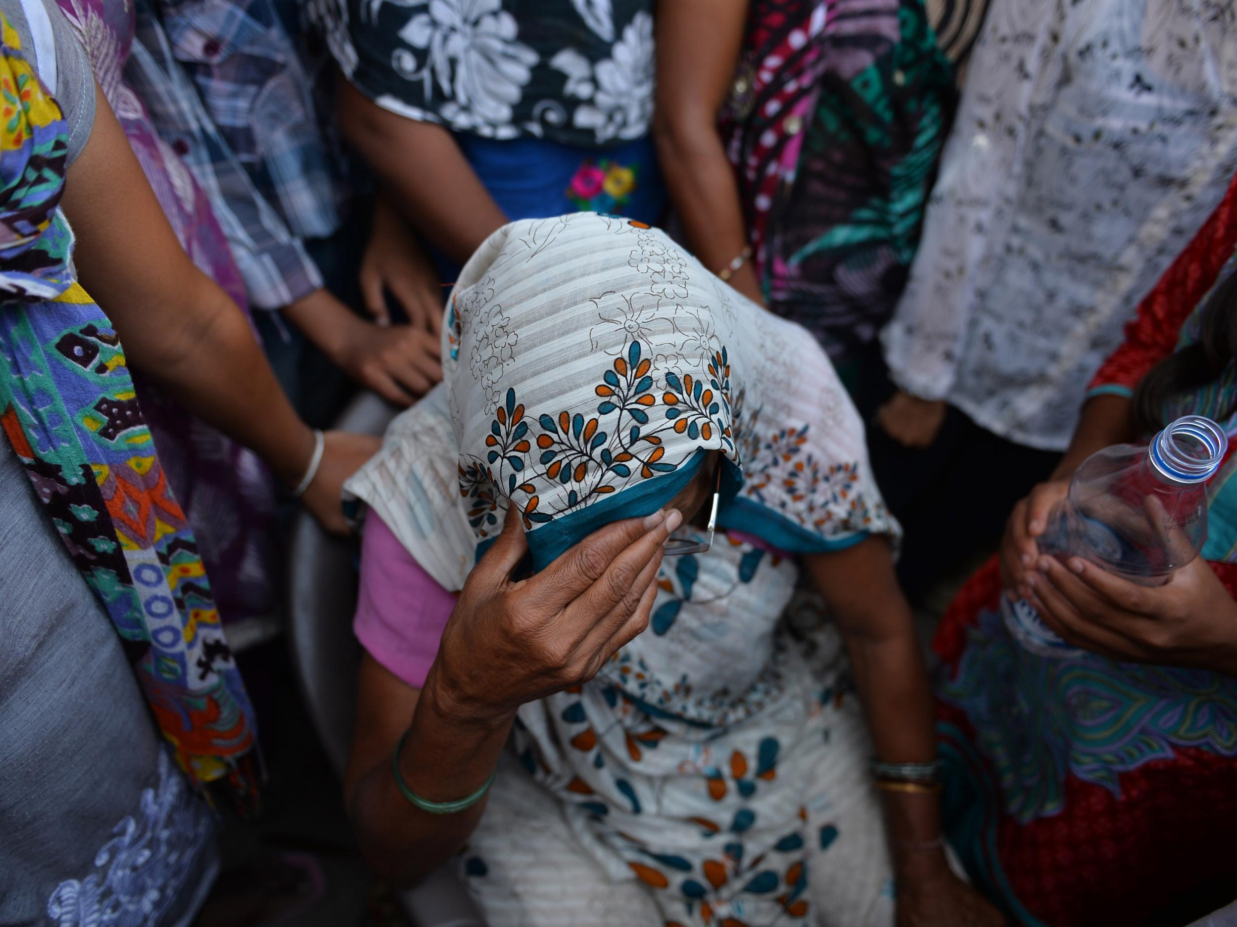 The grandmother of the two-year-old victim searched for her, before the girl was eventually found unconscious in a park