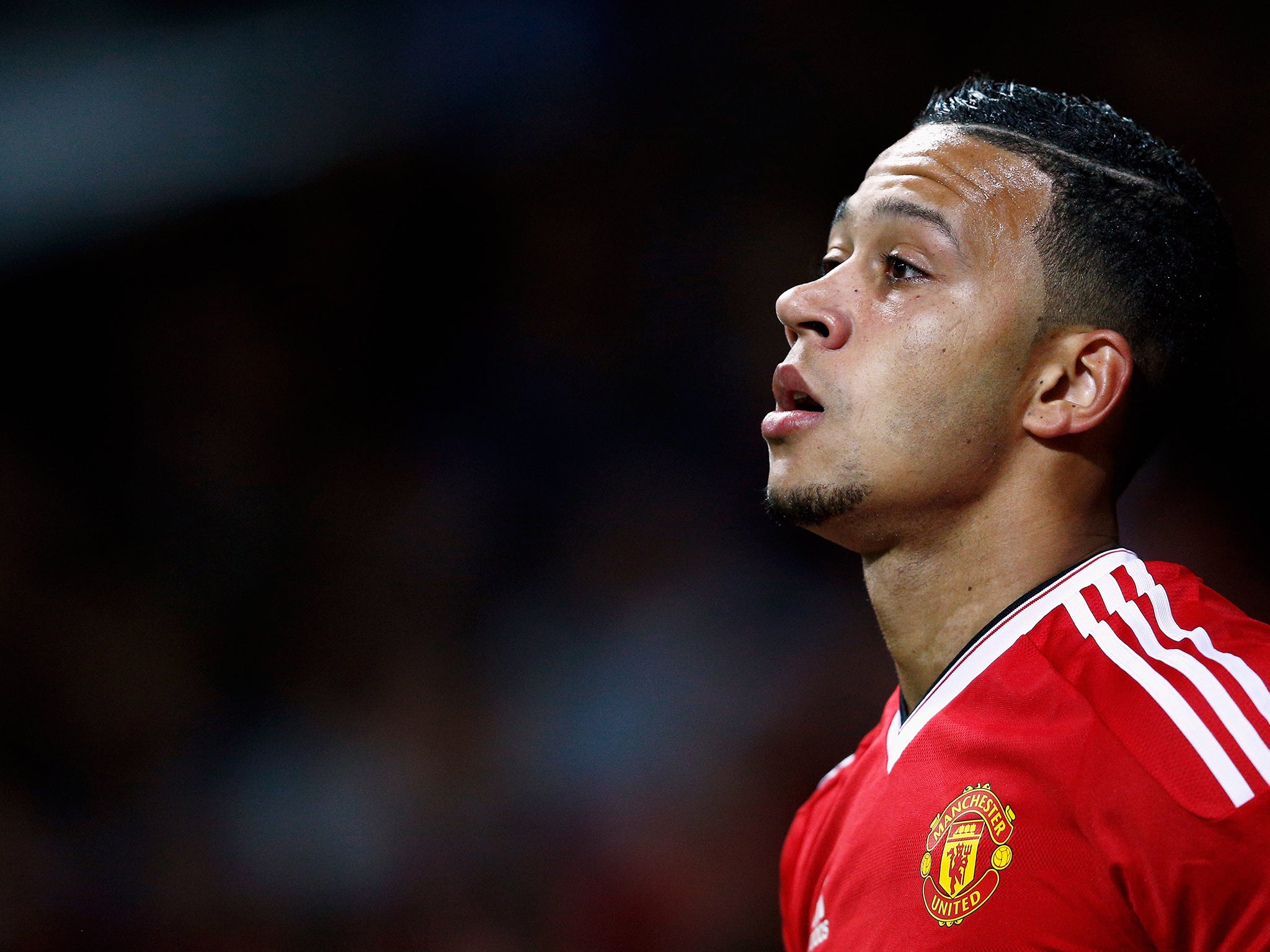 Manchester United forward Memphis Depay