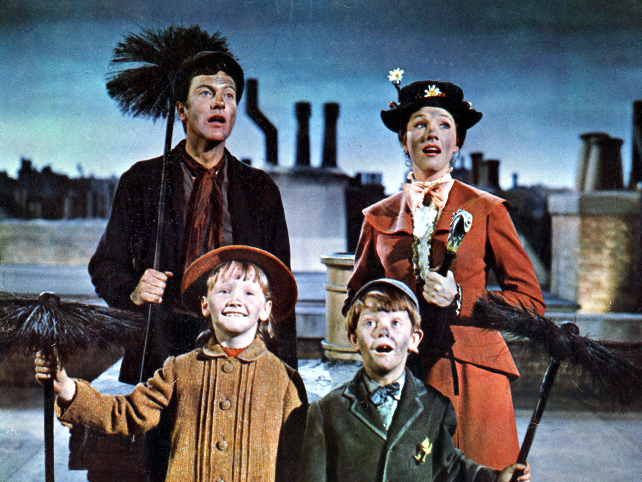 Julie Andrew appearing in Mary Poppins