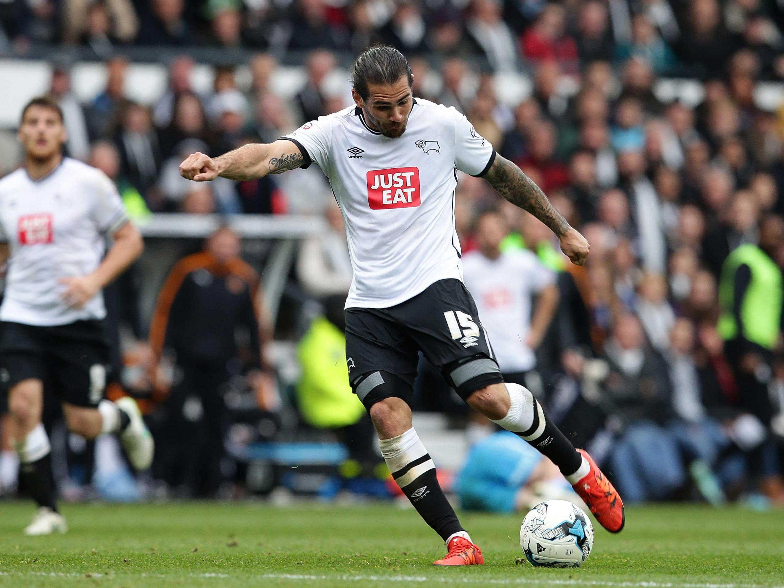 Bradley Johnson scored one goal for Derby