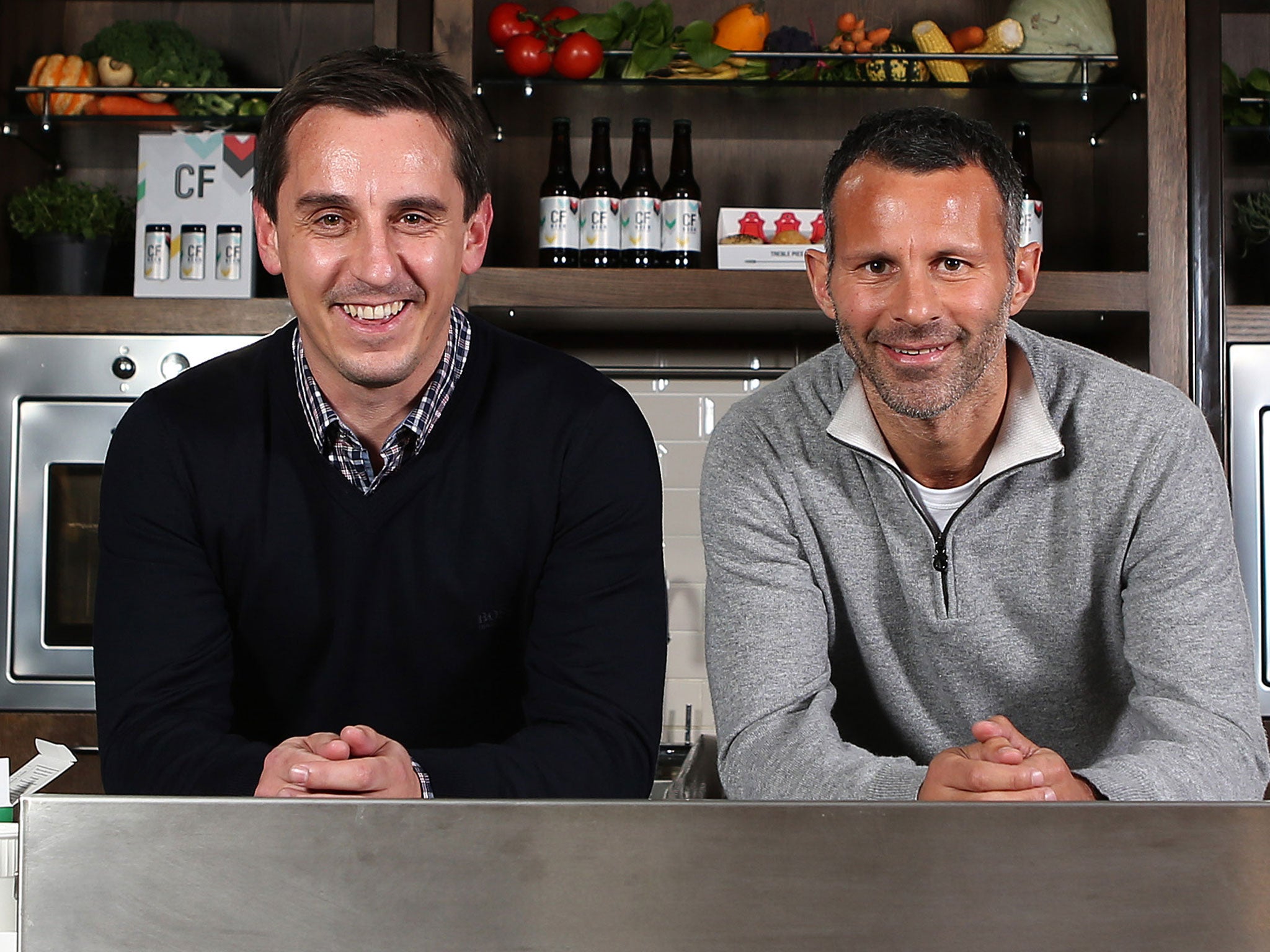 Gary Neville and Ryan Giggs