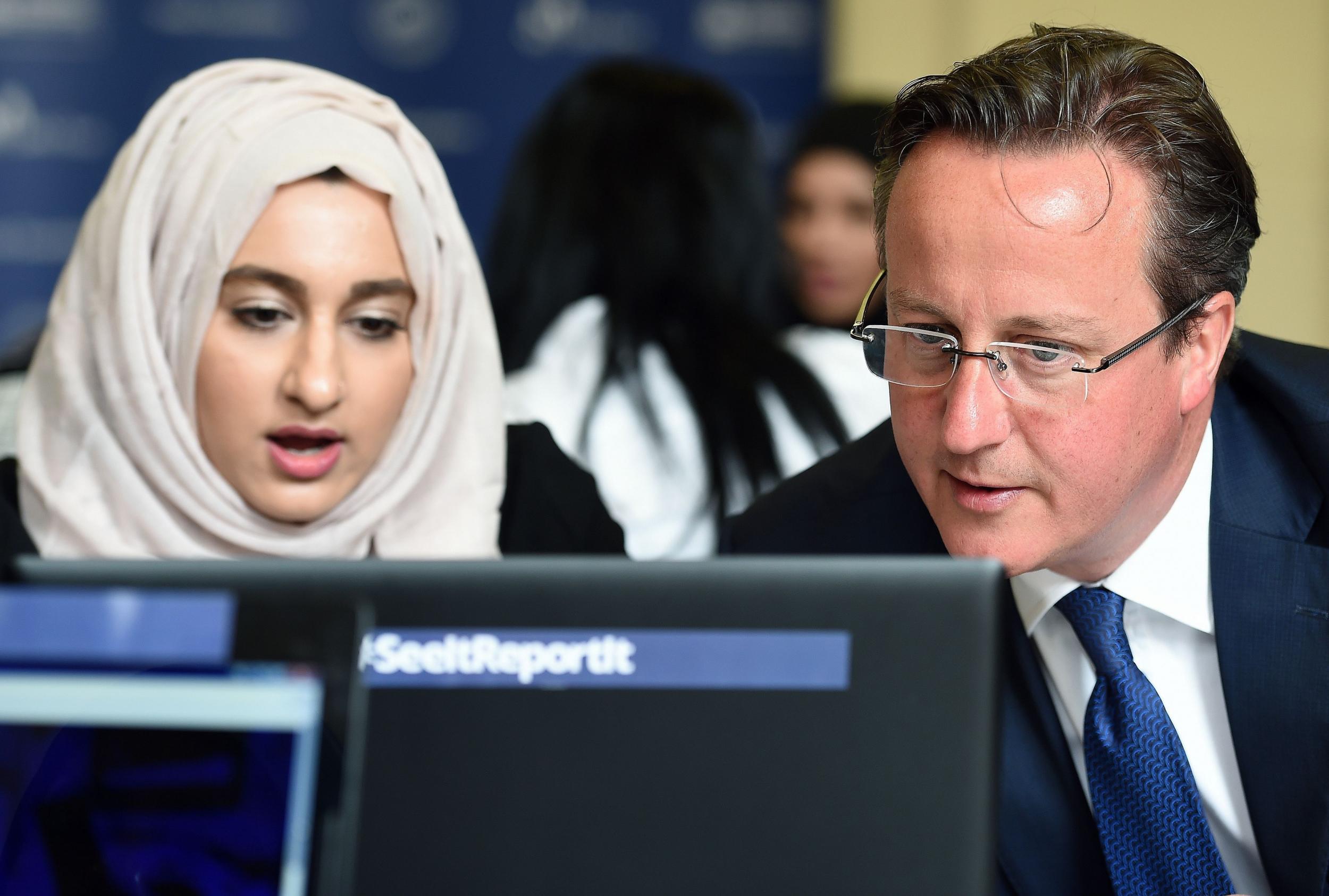 David Cameron unveils further government plans to protect youngsters from radicalisation