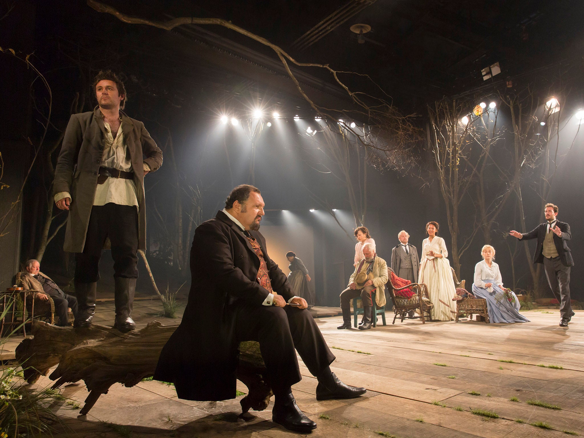 The Platonov company from Chichester Festival Theatre's Young Chekhov season