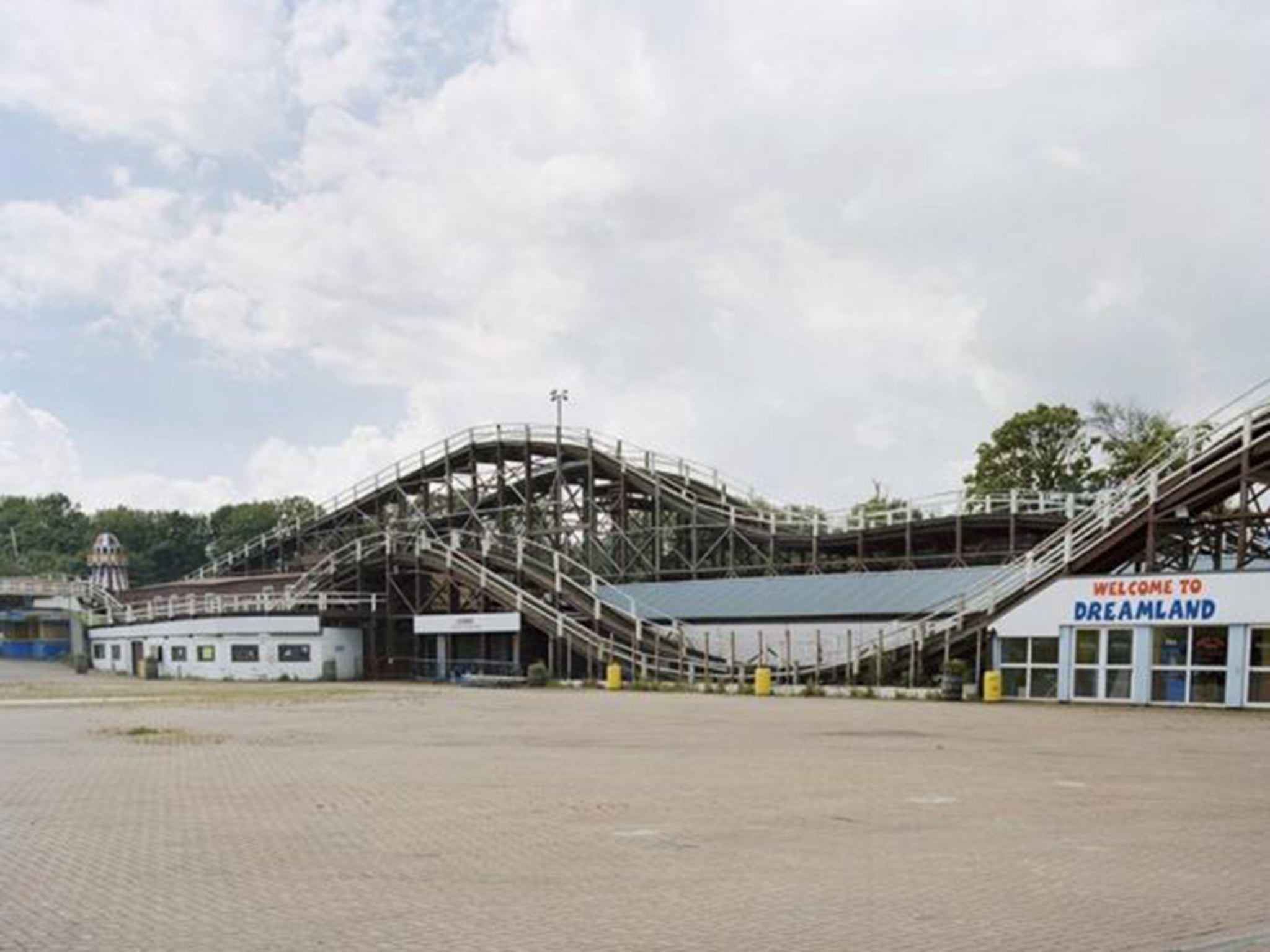 Britain’s oldest surviving roller coaster at Dreamland in Kent