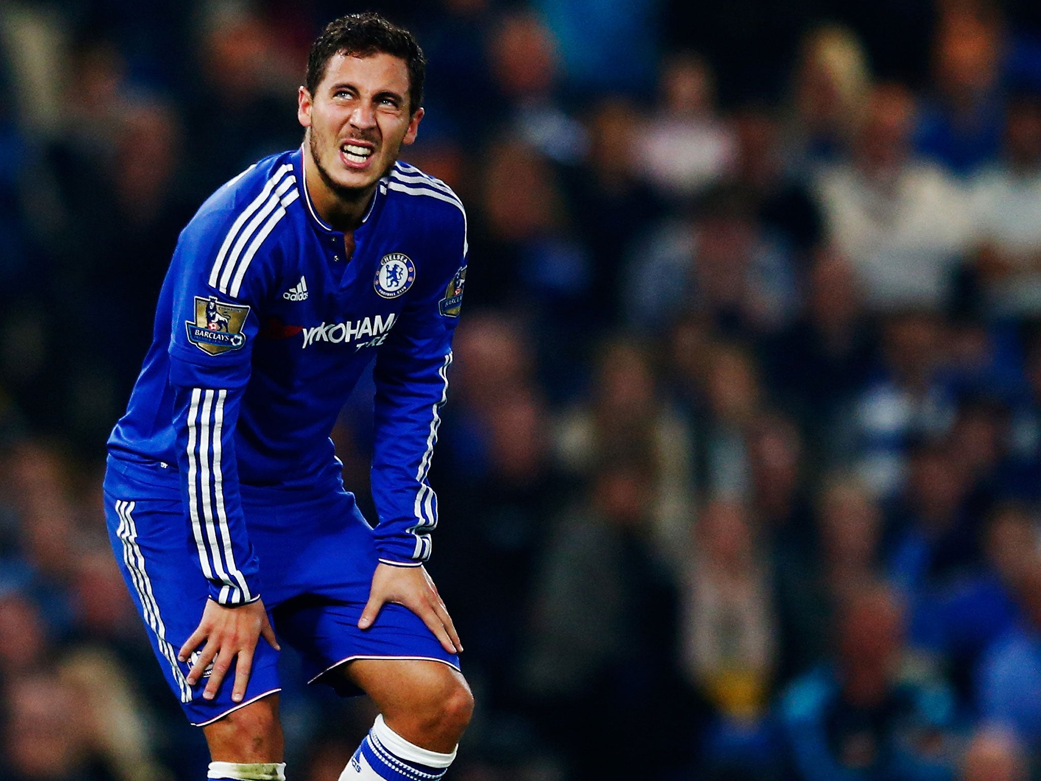 Eden Hazard was left out of the win over Aston Villa on Saturday