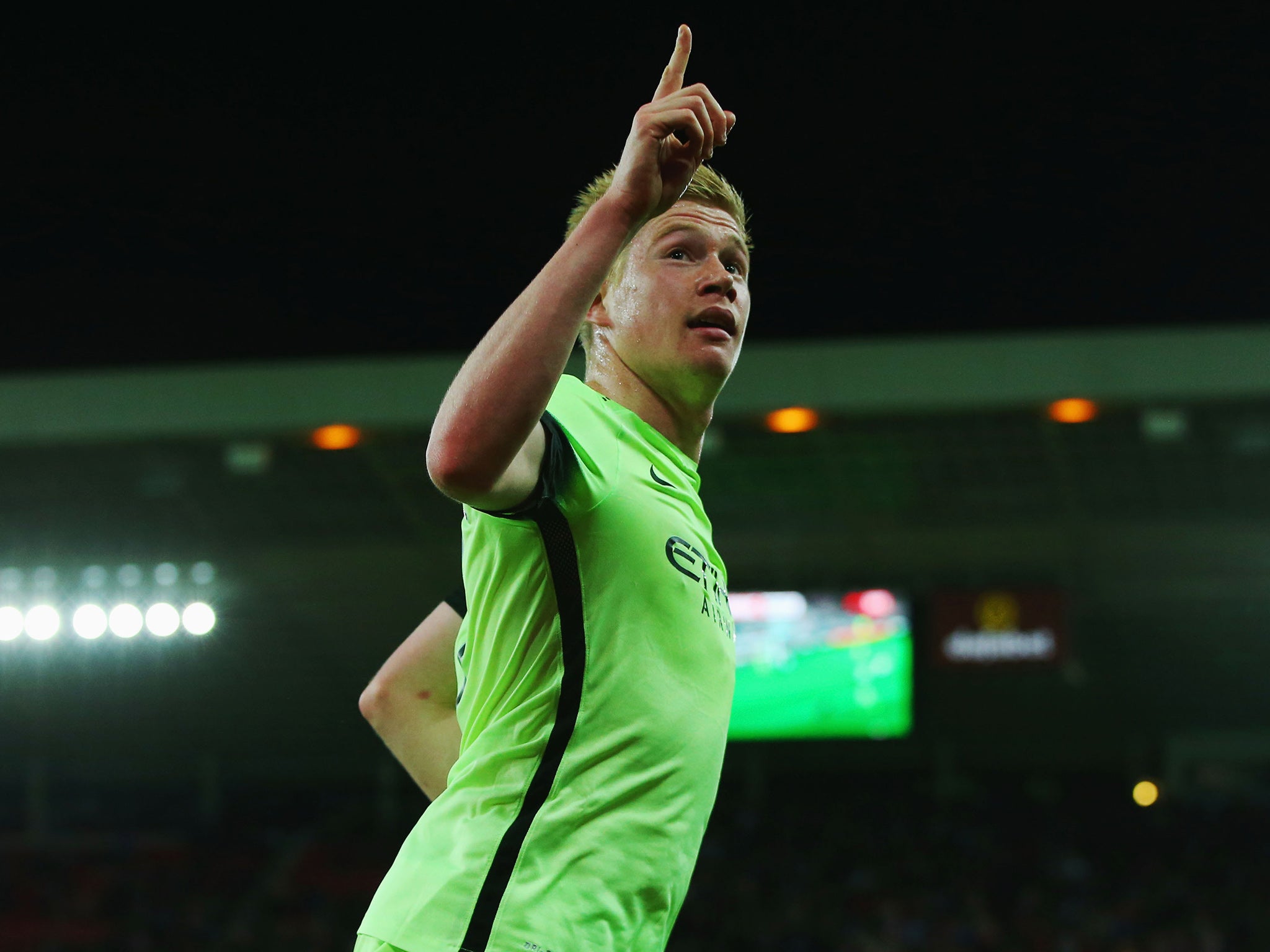 Manchester City winger Kevin De Bruyne