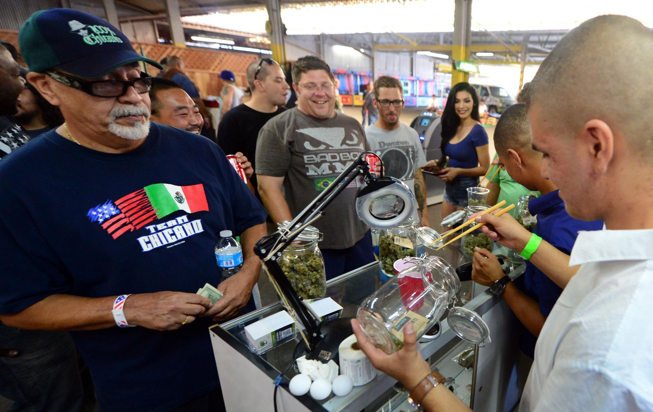 Medical marijuana patients in Los Angeles