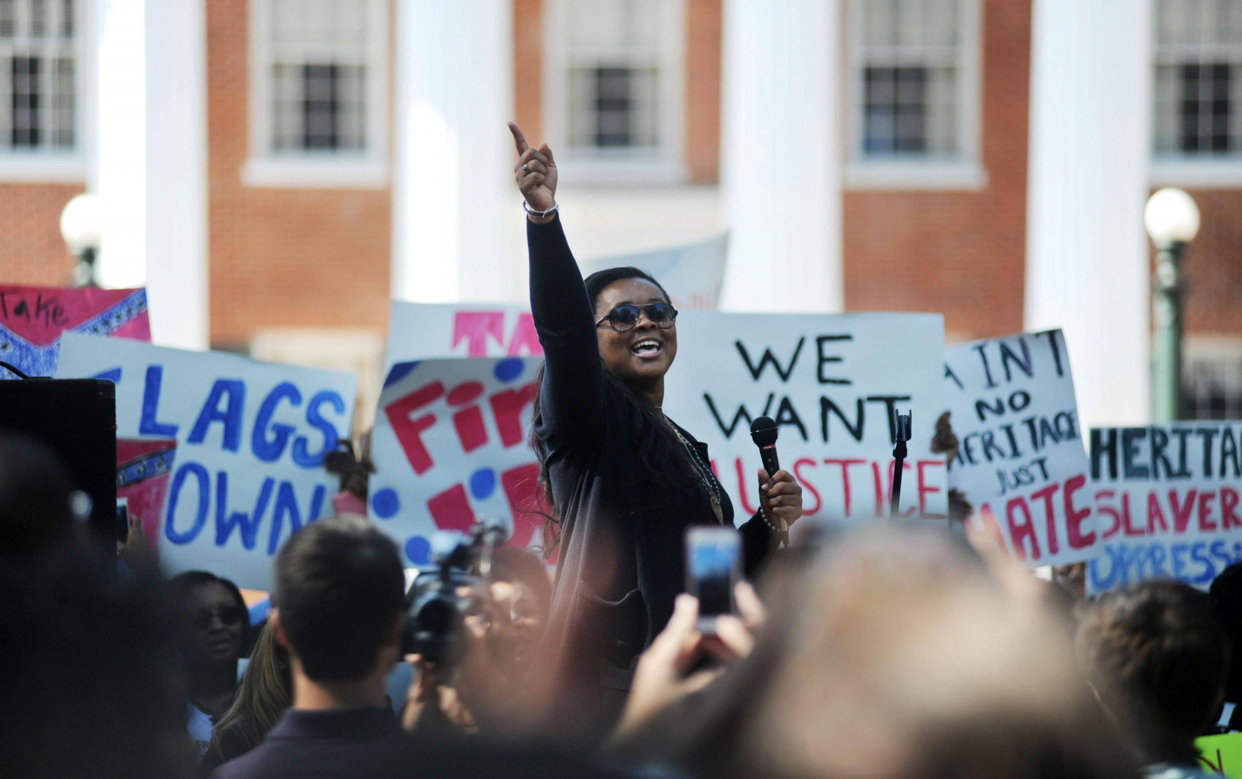 Students have voted to remove the flag