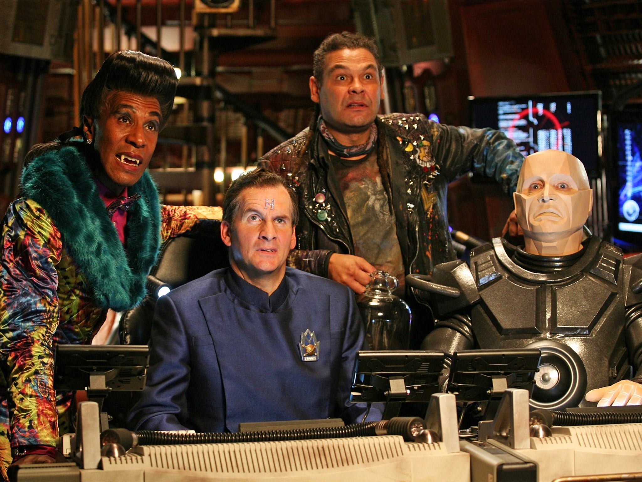 New orbit: Red Dwarf, lately of the BBC, is now being made by Dave