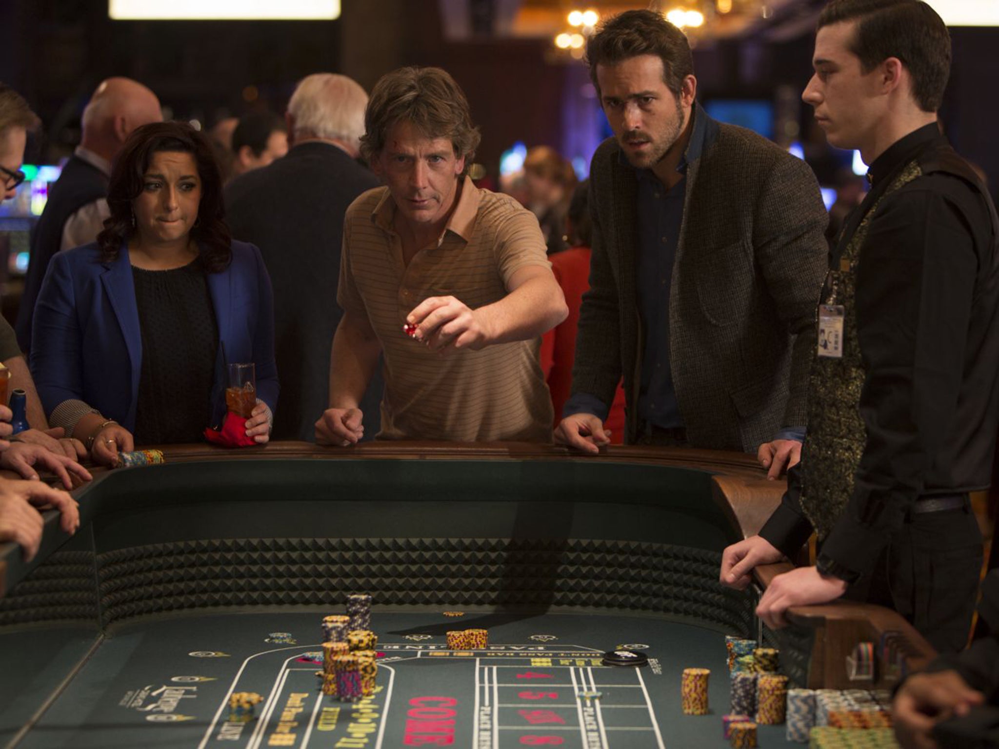 Game of throws: Ben Mendelsohn and Ryan Reynolds in ‘Mississippi Grind’