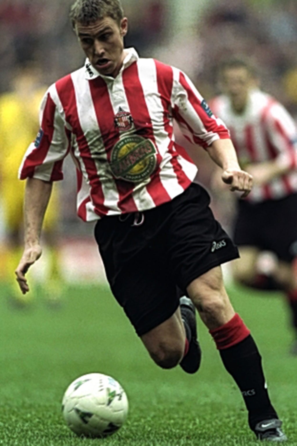 Clark in the red and white of Sunderland