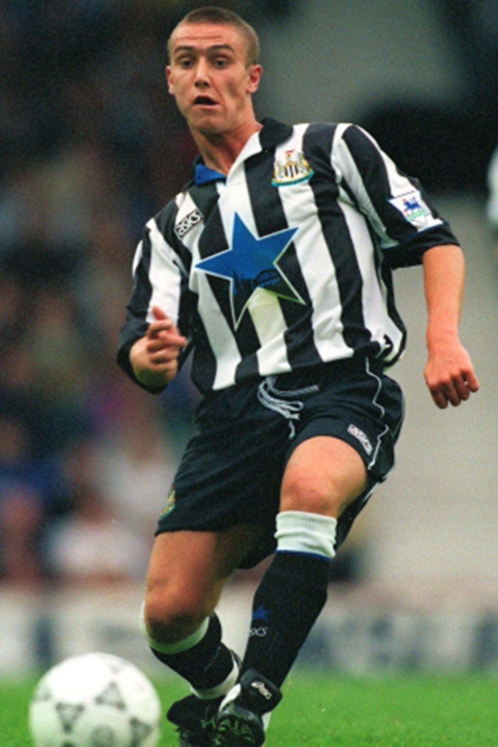 As a youngster with Newcastle