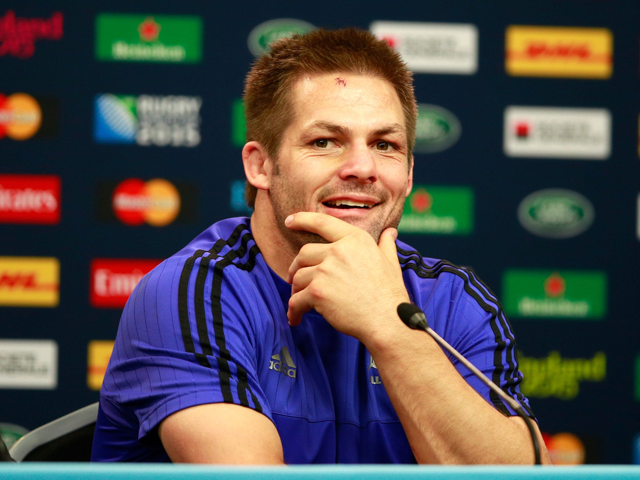 &#13;
New Zealand captain Richie McCaw&#13;