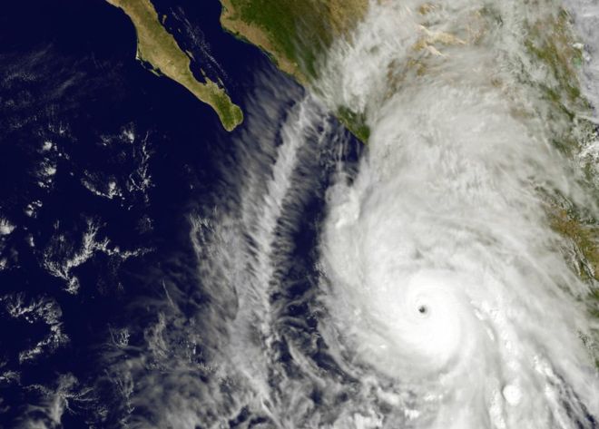 Hurricane Patricia makes landfall in Mexico
