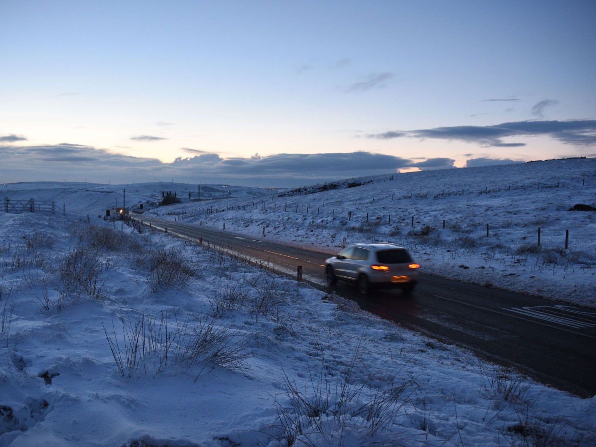 Snow patrol: Halfords is offering free checks to protect cars against the ravages of the British winter