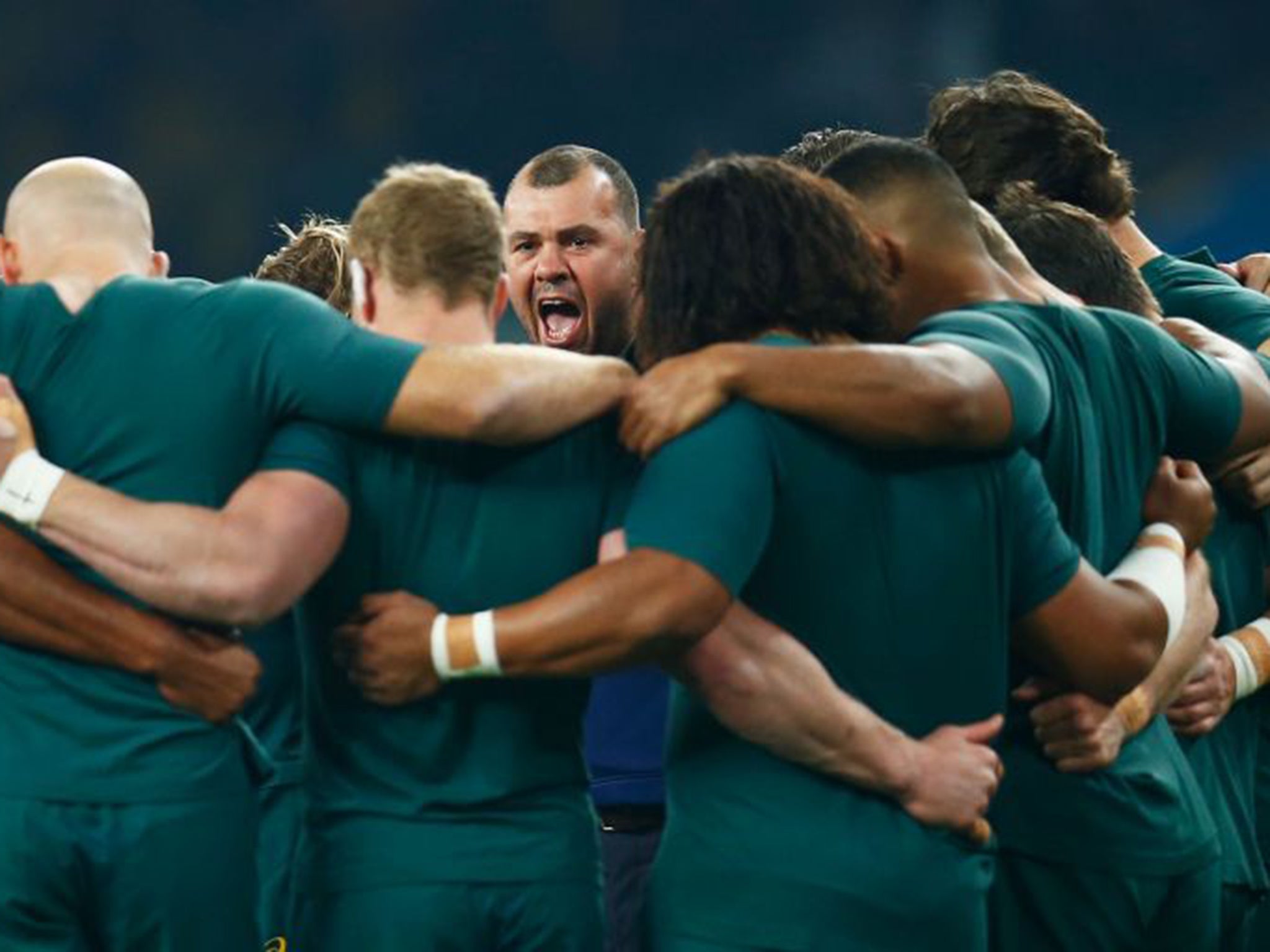 Michael Cheika was keen to emphasise his side’s attacking style after they beat Argentina