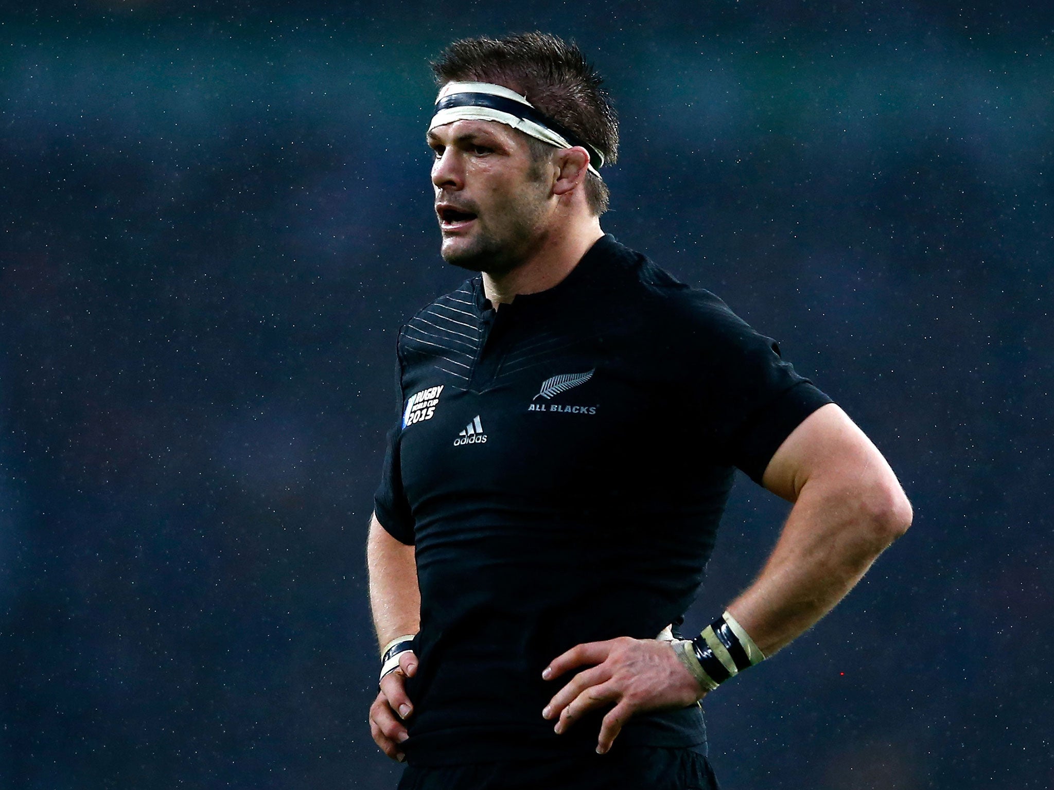 New Zealand captain Richie McCaw during the 20-18 victory over South Africa