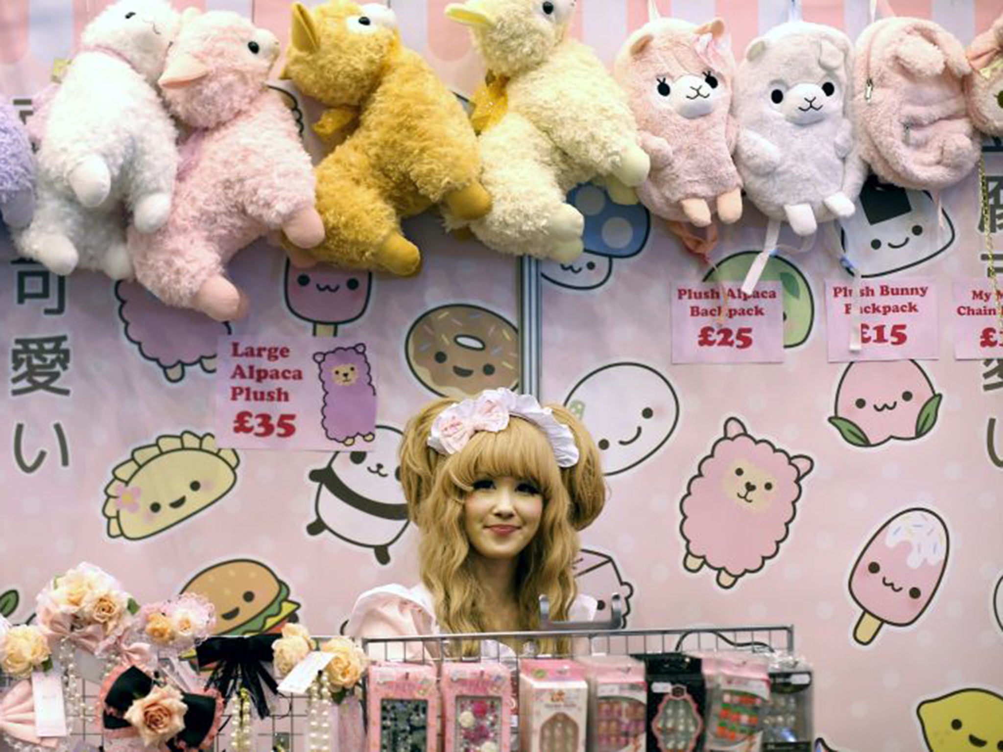 The Hyper Japan event is the UK's biggest Japanese Culture event, with stalls selling clothing and artwork