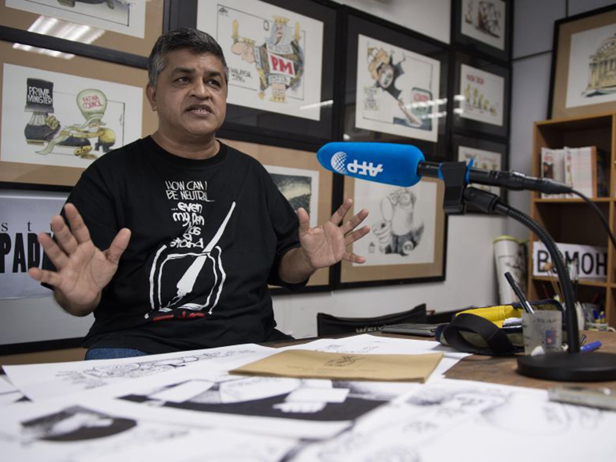 &#13;
Zunar faces up to 43 years in prison if found guilty of breaking publishing laws in Malaysia &#13;