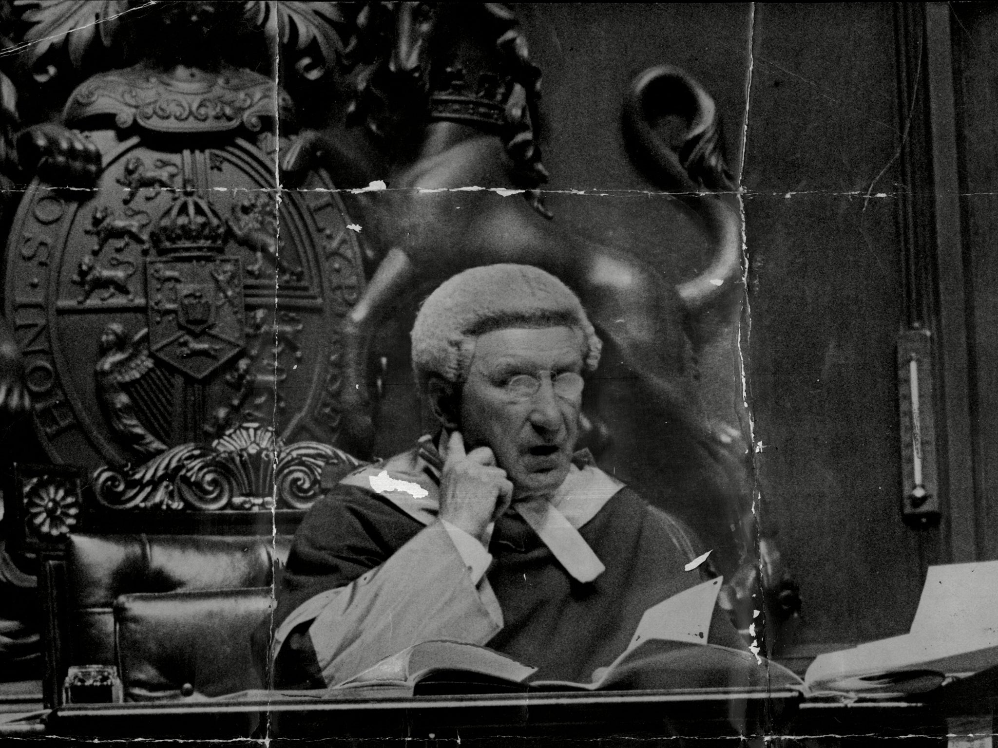 Lord Chief Justice Alfred Lawrence pictured here in 1922. It is his great grandson, Patrick, who is the newest member of the House of Lords