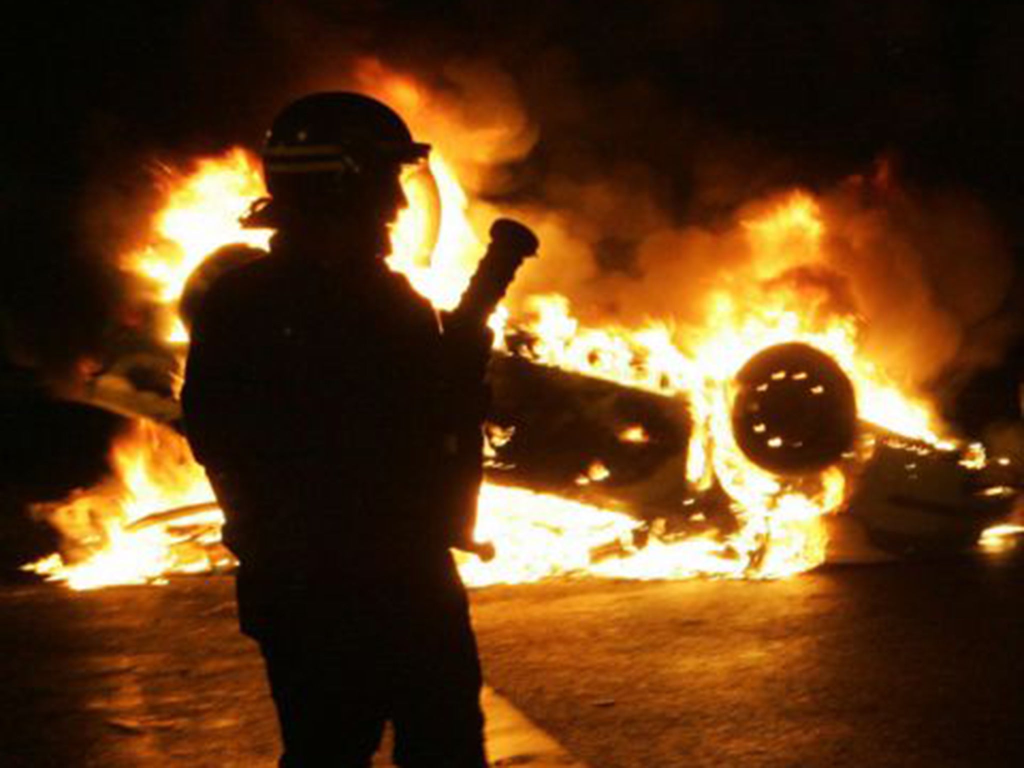 The northern Paris suburb of Clichy-sous-Bois on the sixth night of the 2005 riots. France’s Prime Minister, Manuel Valls, is set to announce measures to improve ‘urban ghettos’