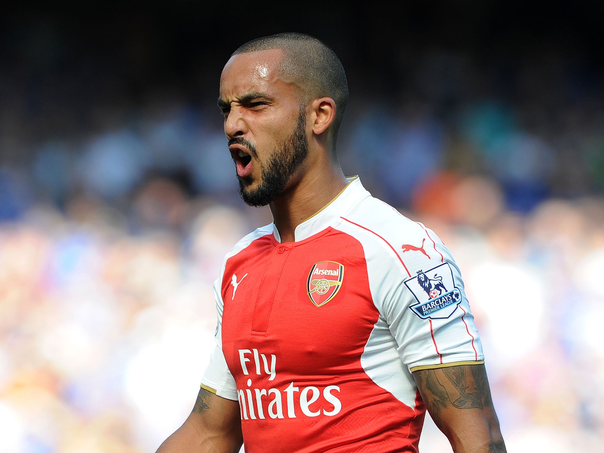 Arsenal forward Theo Walcott