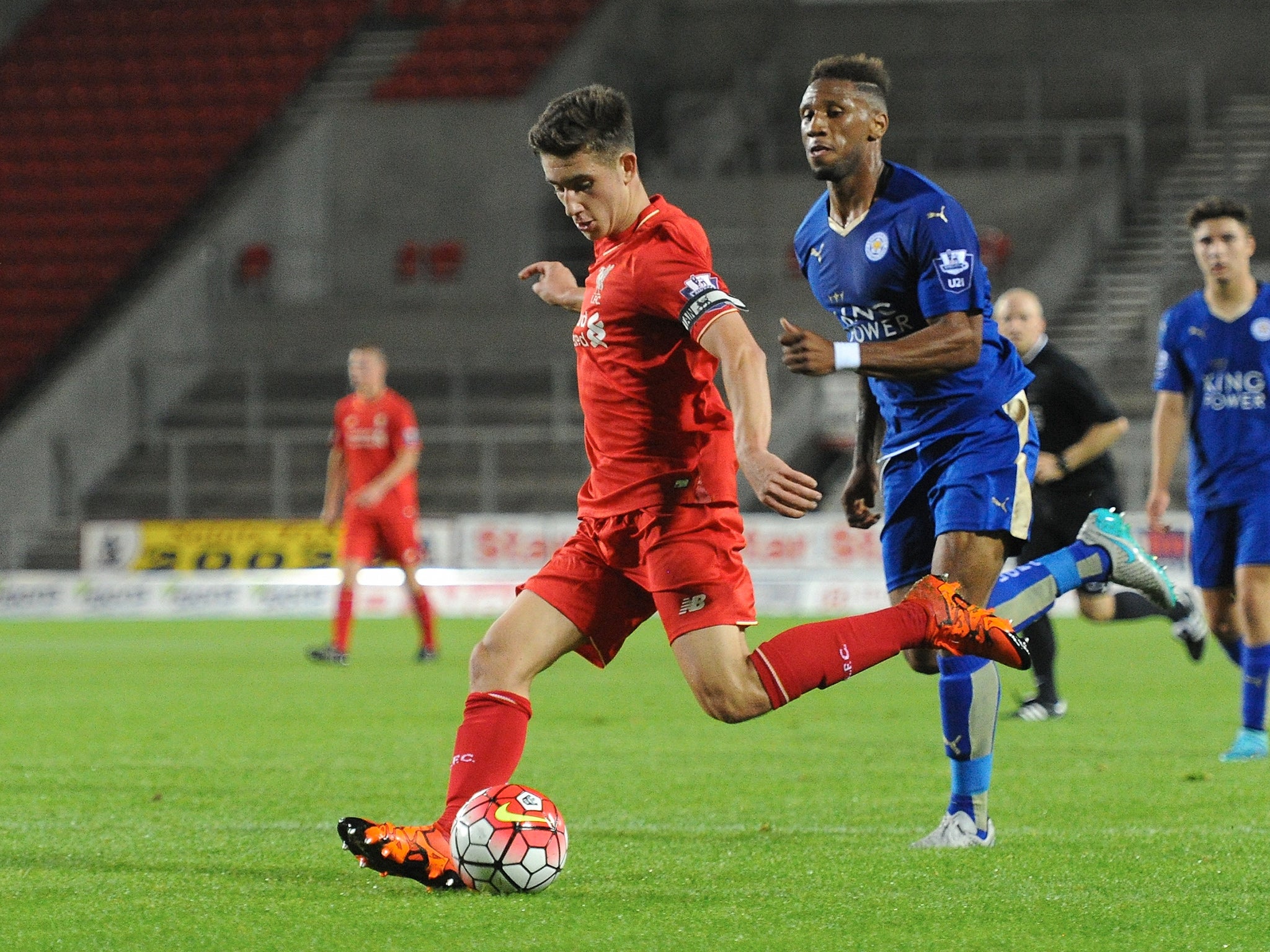 Liverpool midfielder Cameron Brannagan