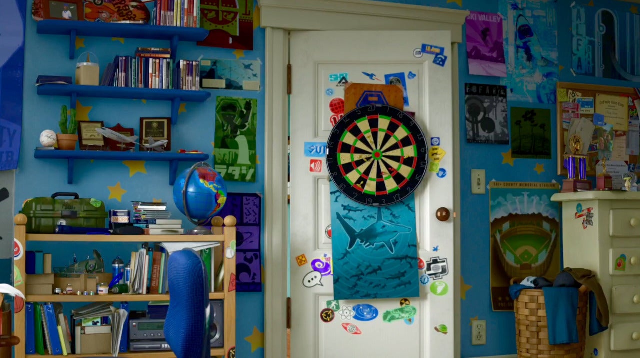 &#13;
Andy's bedroom door in Toy Story 3&#13;