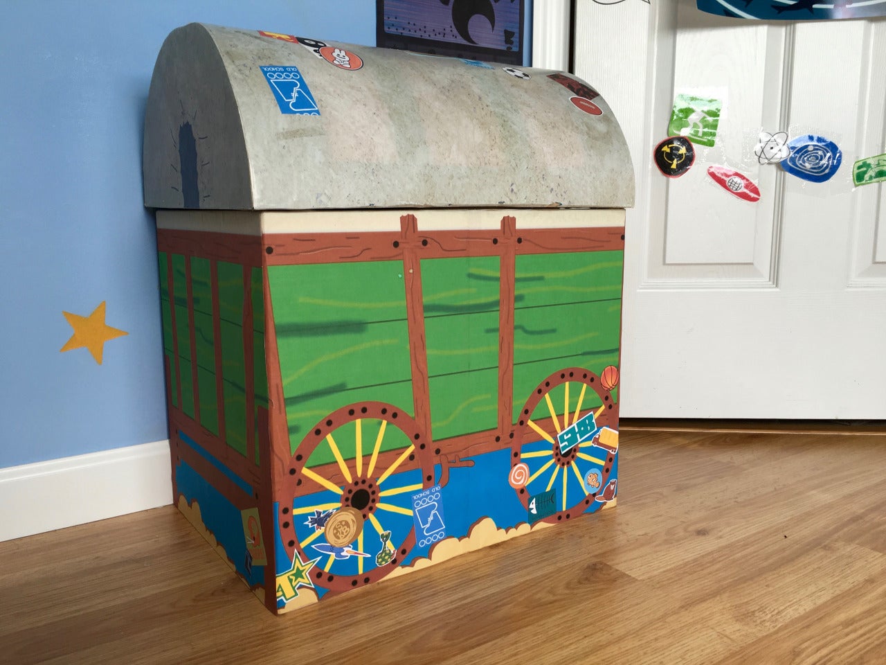 The replica toy box